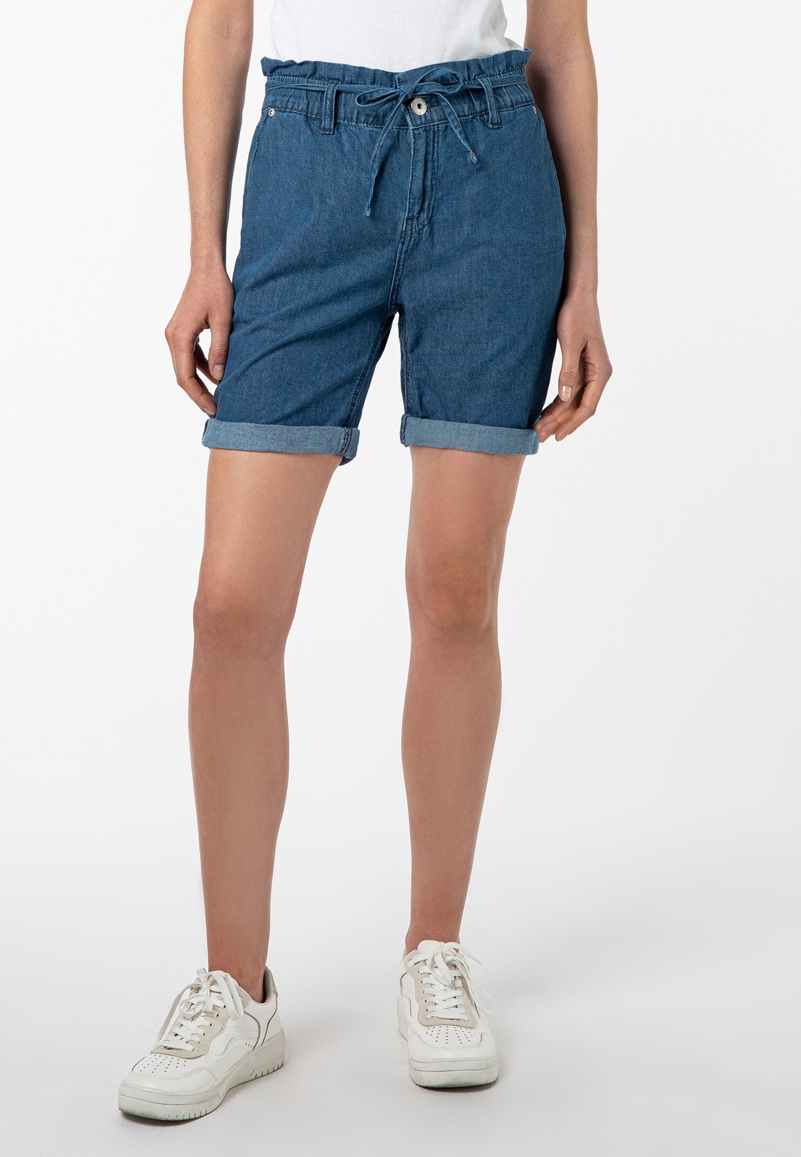 SUBLEVEL Jeansshorts im Paperbagstyle günstig online kaufen