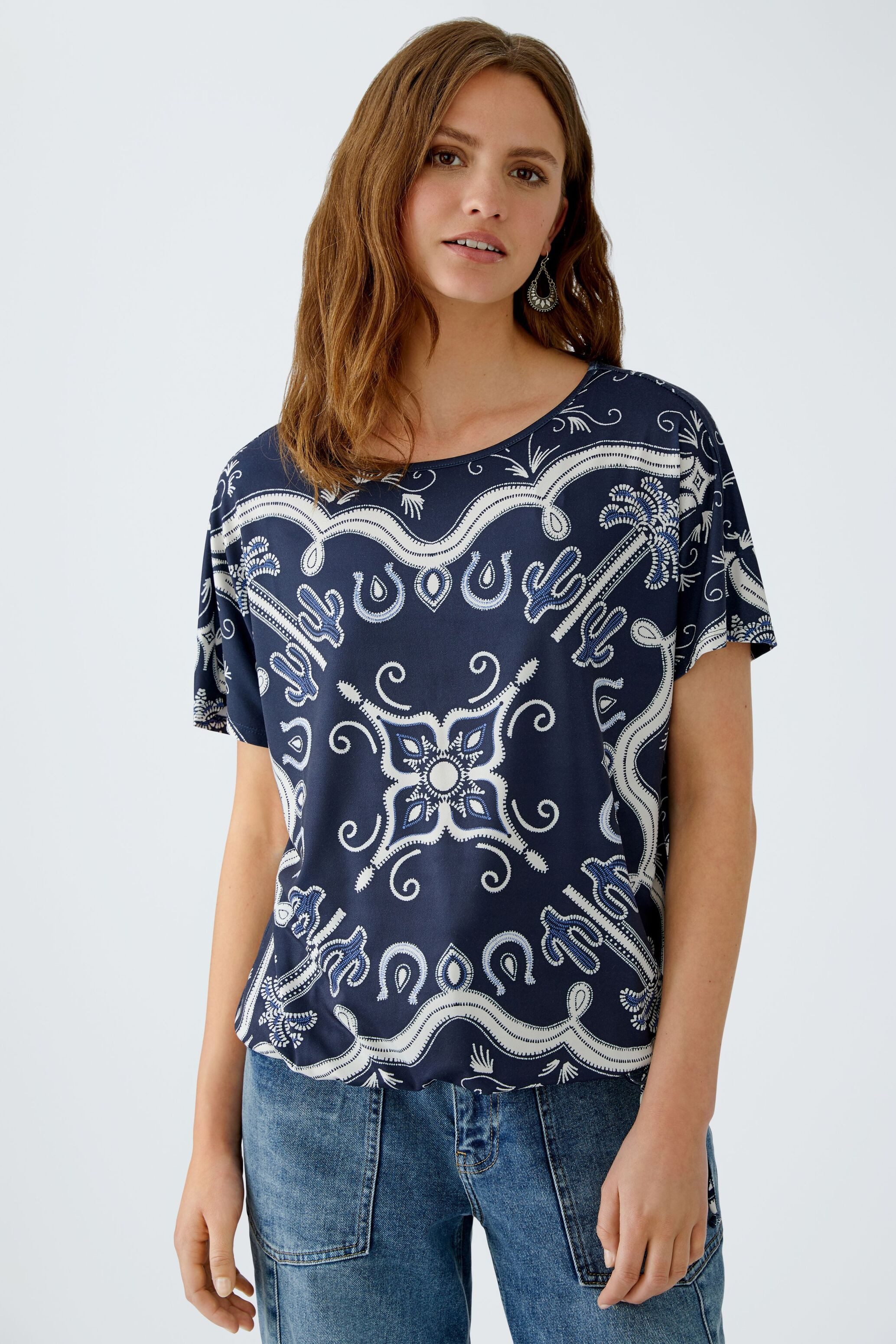 Oui T-Shirt Shirt Silky Touch günstig online kaufen