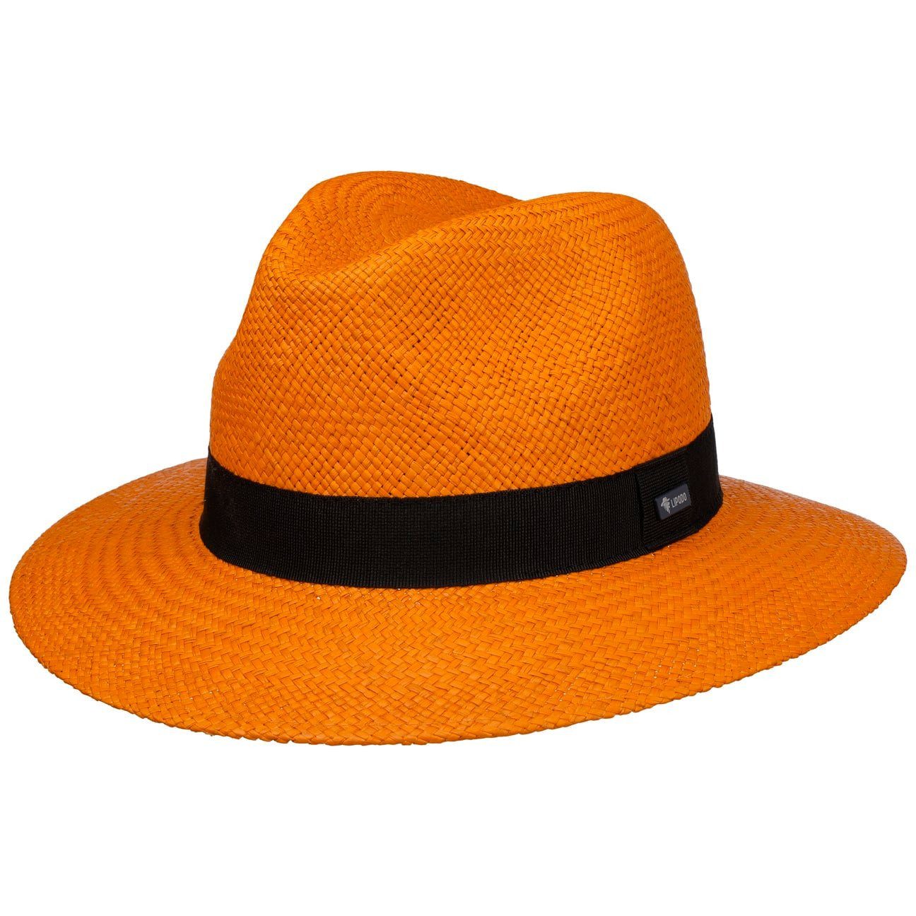 Lipodo Sonnenhut (1-St) Strohhut mit Ripsband, Made in Italy