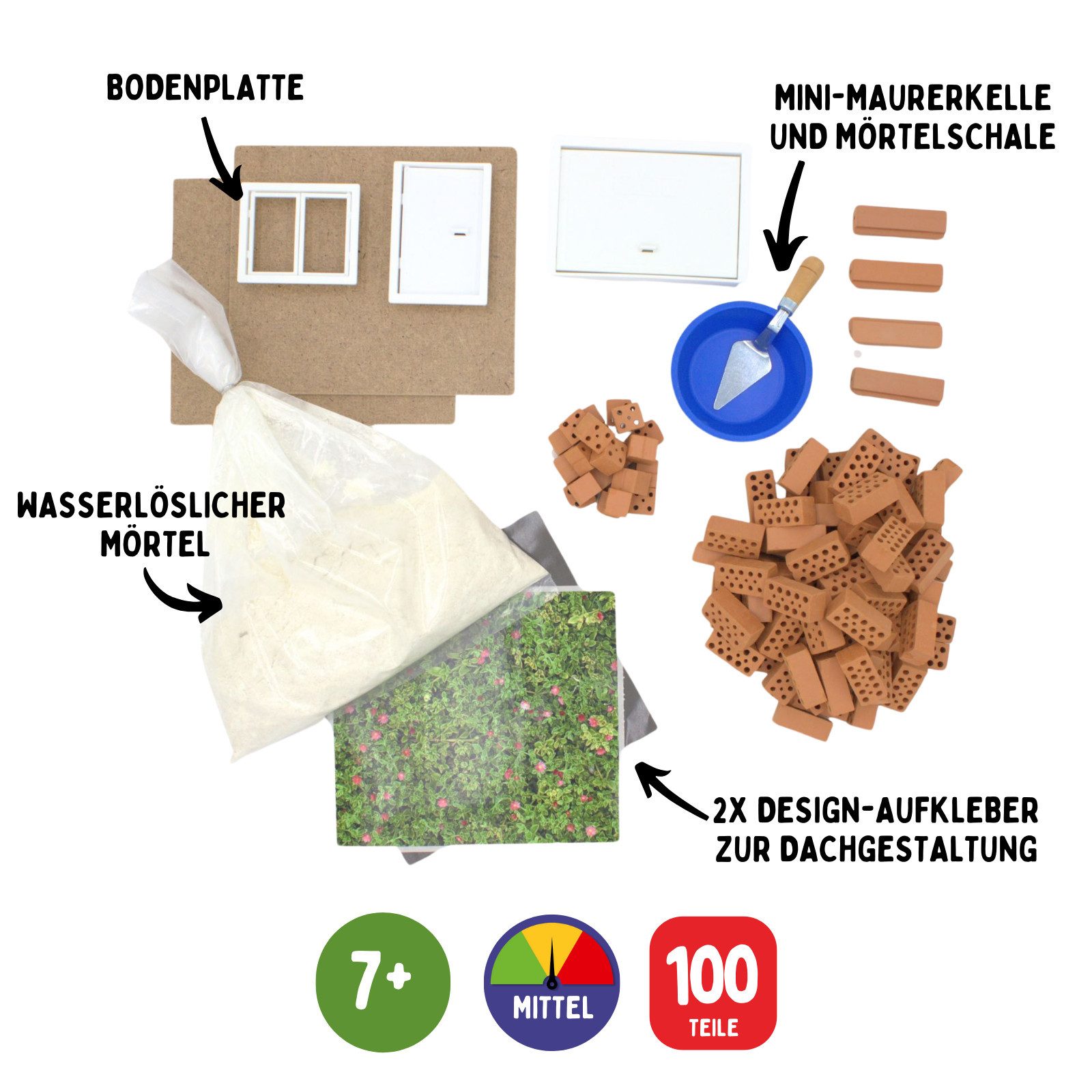 teifoc Garage Steinbaukasten, (Bausatz, 100 St., Bastelset), für Spielzeuga günstig online kaufen