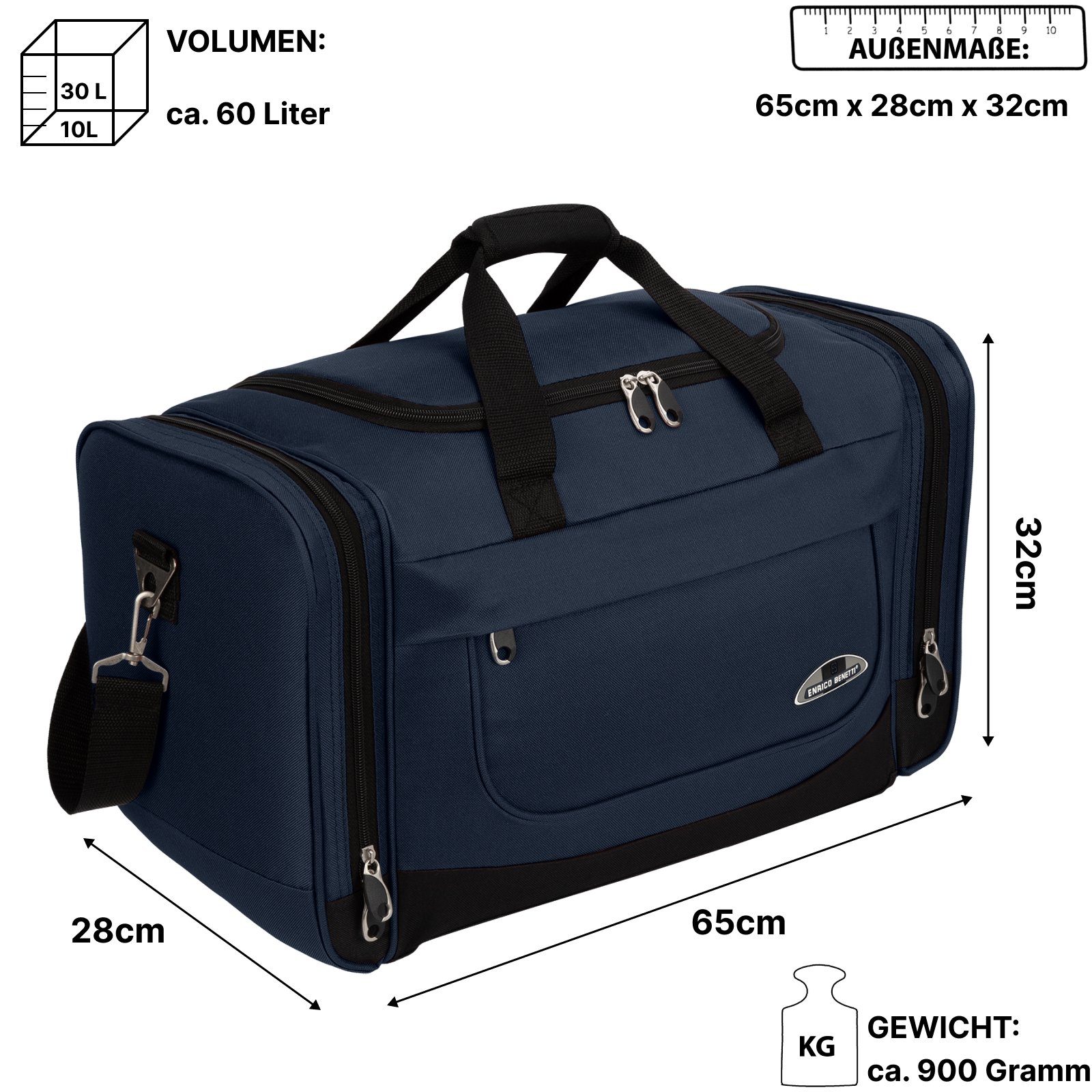 EAAKIE Sporttasche 60 L Reisetasche Saunatasche günstig online kaufen