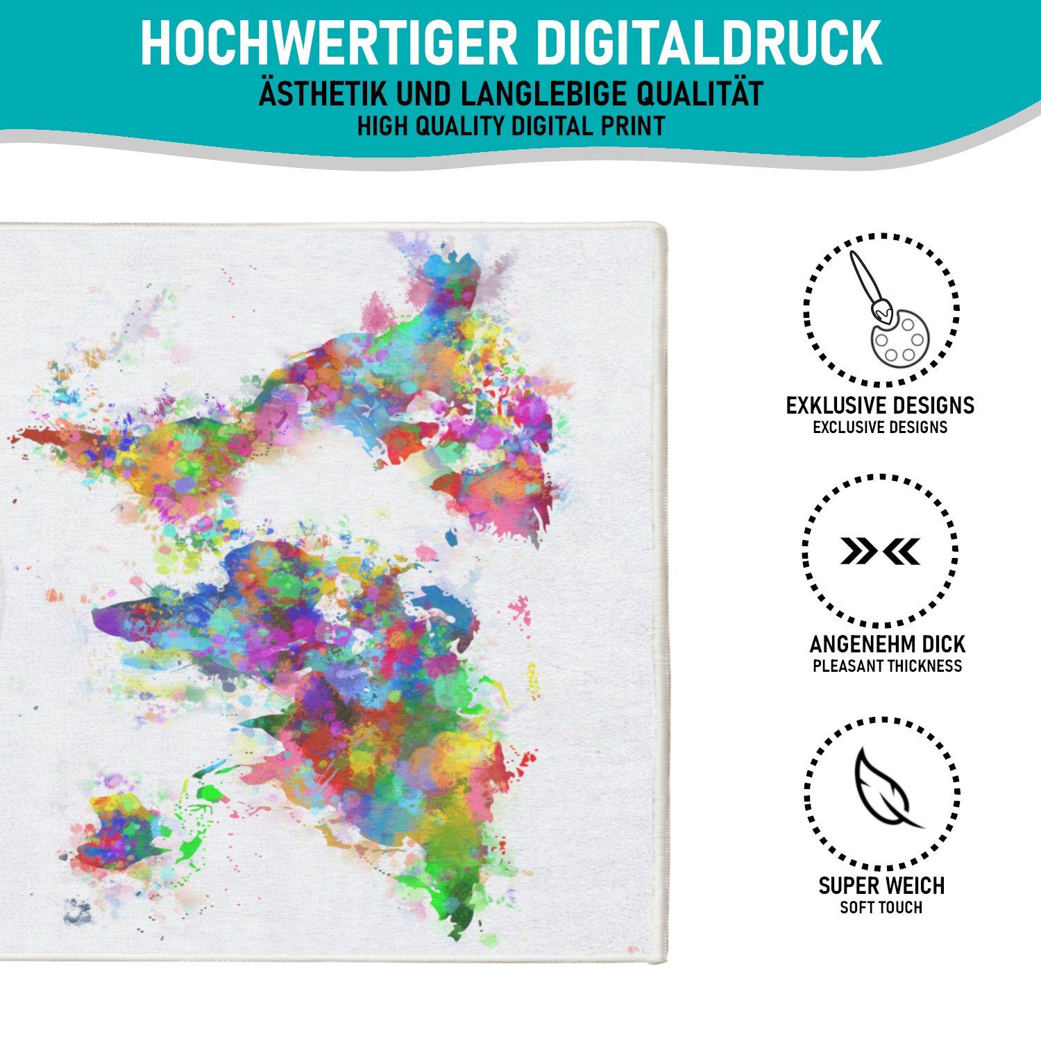 Arteneur Badematte Badematten, rutschhemmend, Polyester günstig online kaufen