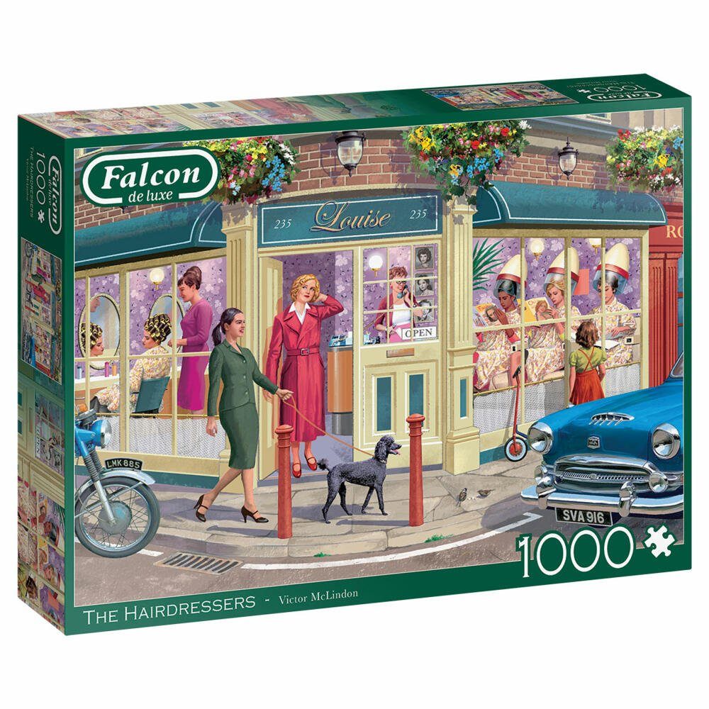 Puzzle 1000 The Spiele Teile, Falcon Hairdressers Jumbo Puzzleteile 1000