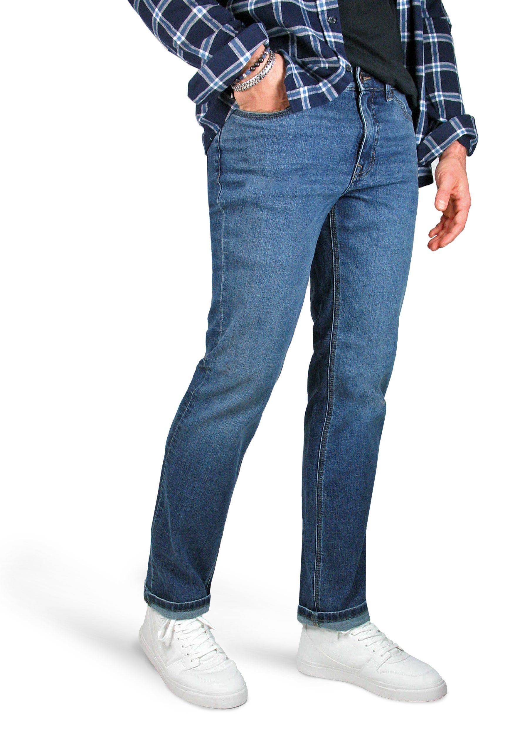 Paddock's 5-Pocket-Jeans Ranger Pipe Motion & Comfort Stretch Denim