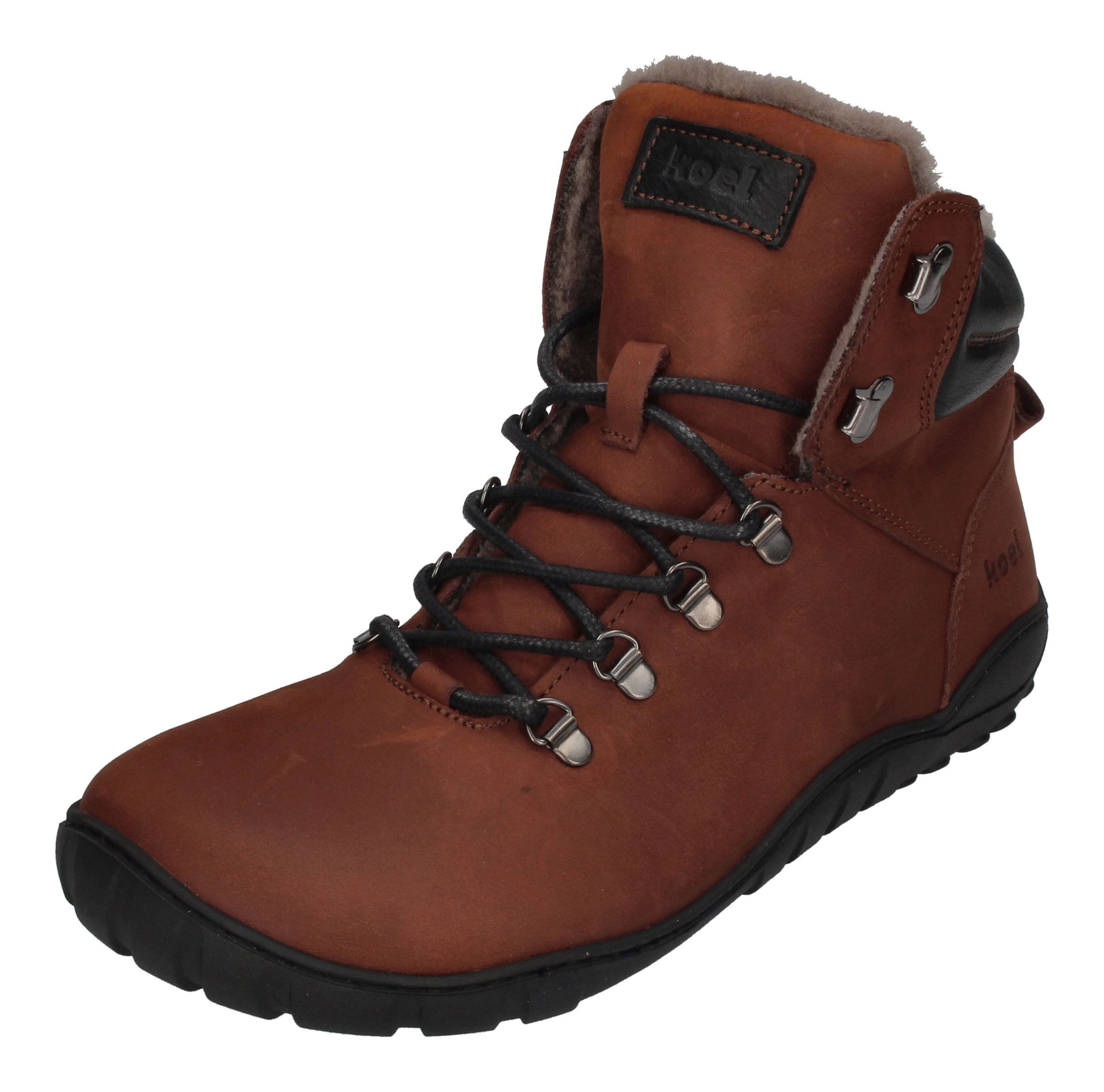 KOEL Porter Lambswool Barfußschuh Chocolate