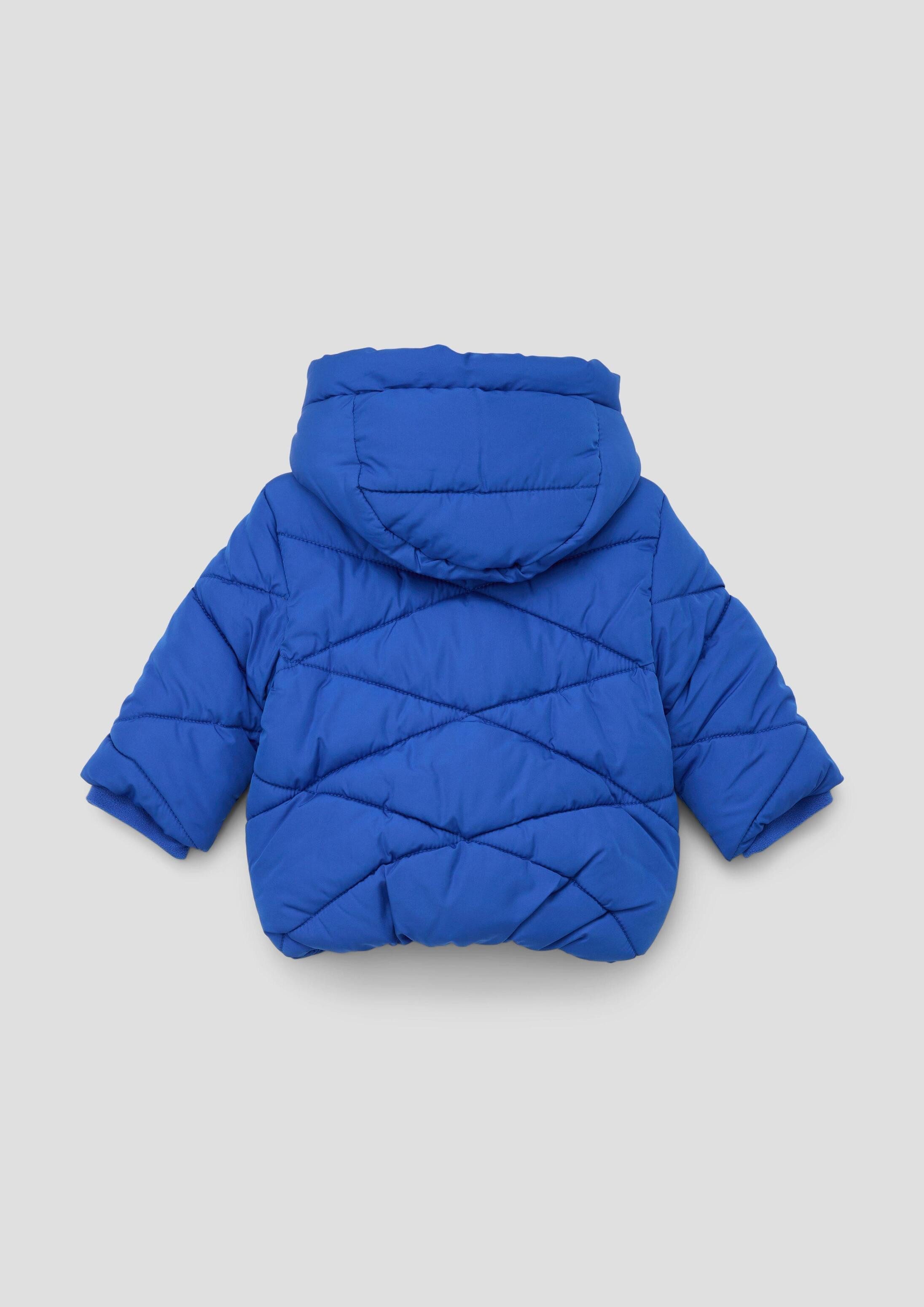 s.Oliver Winterjacke Outdoor-Jacke Steppjacke mit Kapuze
