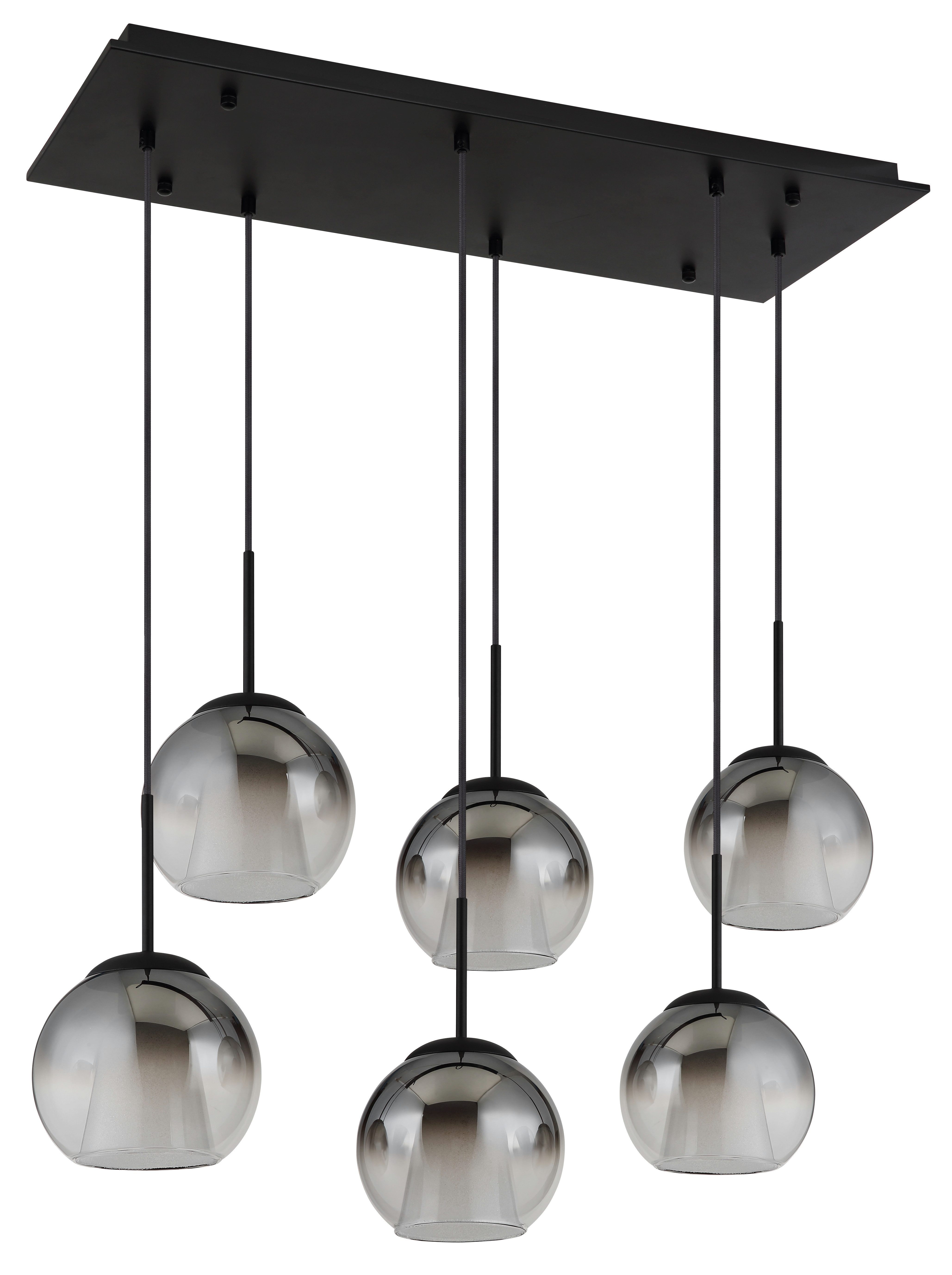 GLOBO LIGHTING Hängeleuchte BARRY, ohne Leuchtmittel, Hängelampe/Pendelleuchte/Esszimmer/Wohnzimmer/Esstisch