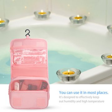 Intirilife Kosmetiktasche (1-tlg), Wasserfeste Kosmetiktasche Wasserabweisende Kultur Reisetasche