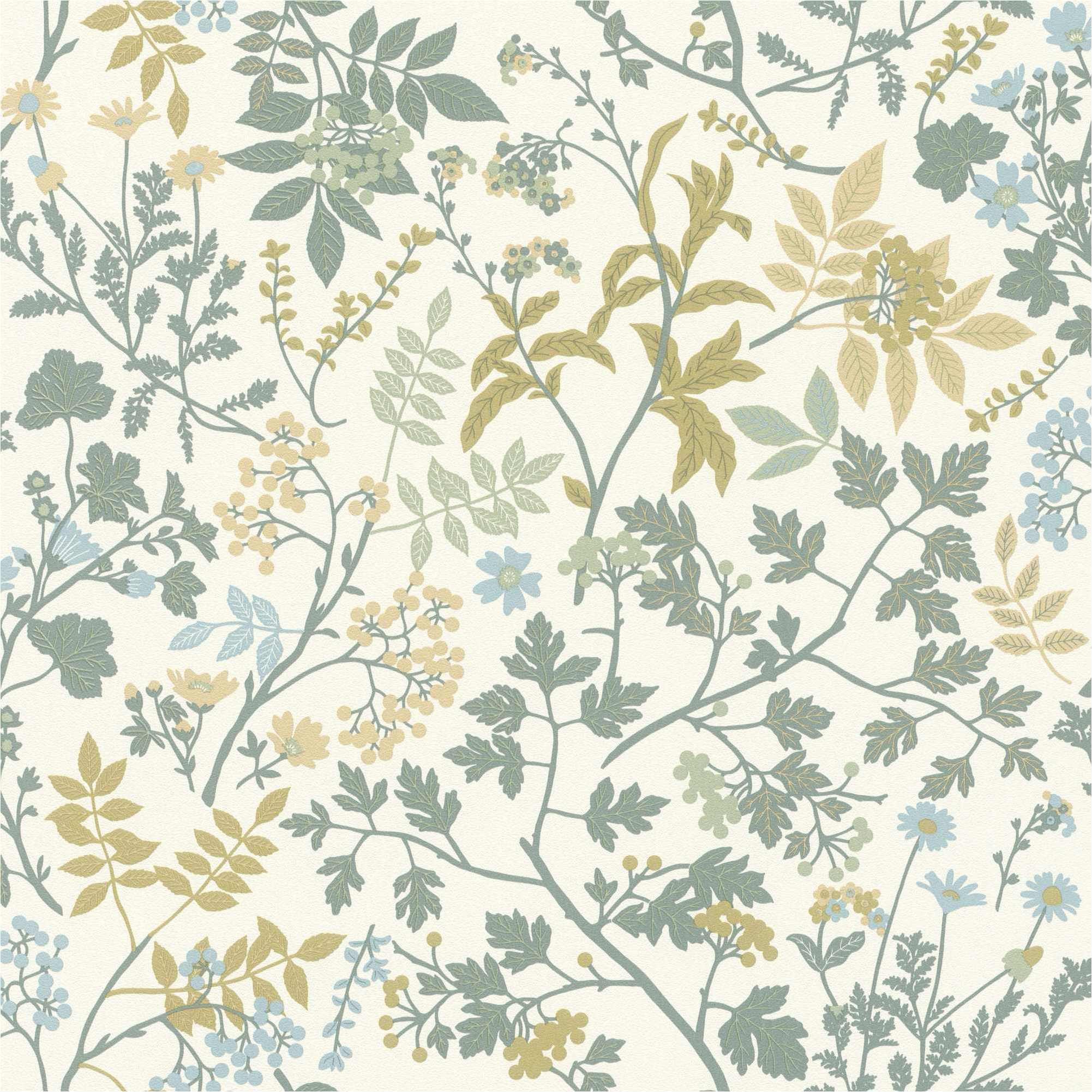 Rasch Vliestapete 868517 Tapete Modern 53 x 1005 cm Rasch Selection Grün günstig online kaufen