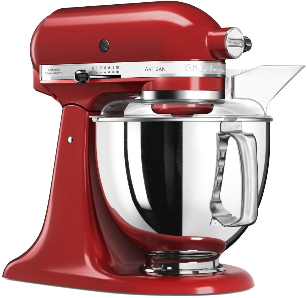 KitchenAid Küchenmaschine 5KSM175PSEER EMPIRE ROT, 300 W, 4,8 l Schüssel, mit Zubehör im Wert von ca. 112,-€ UVP