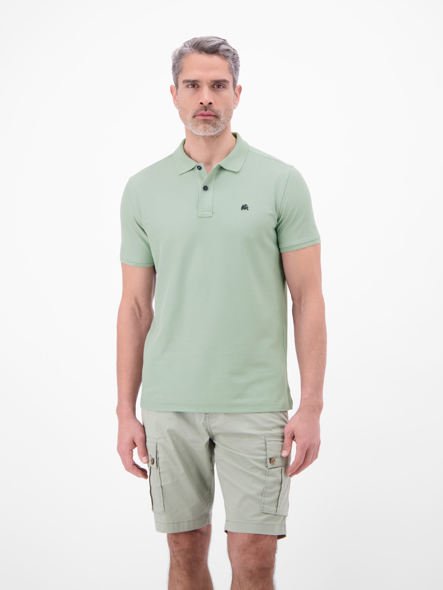 LERROS Poloshirt COOL & DRY mit Logo-Stickerei