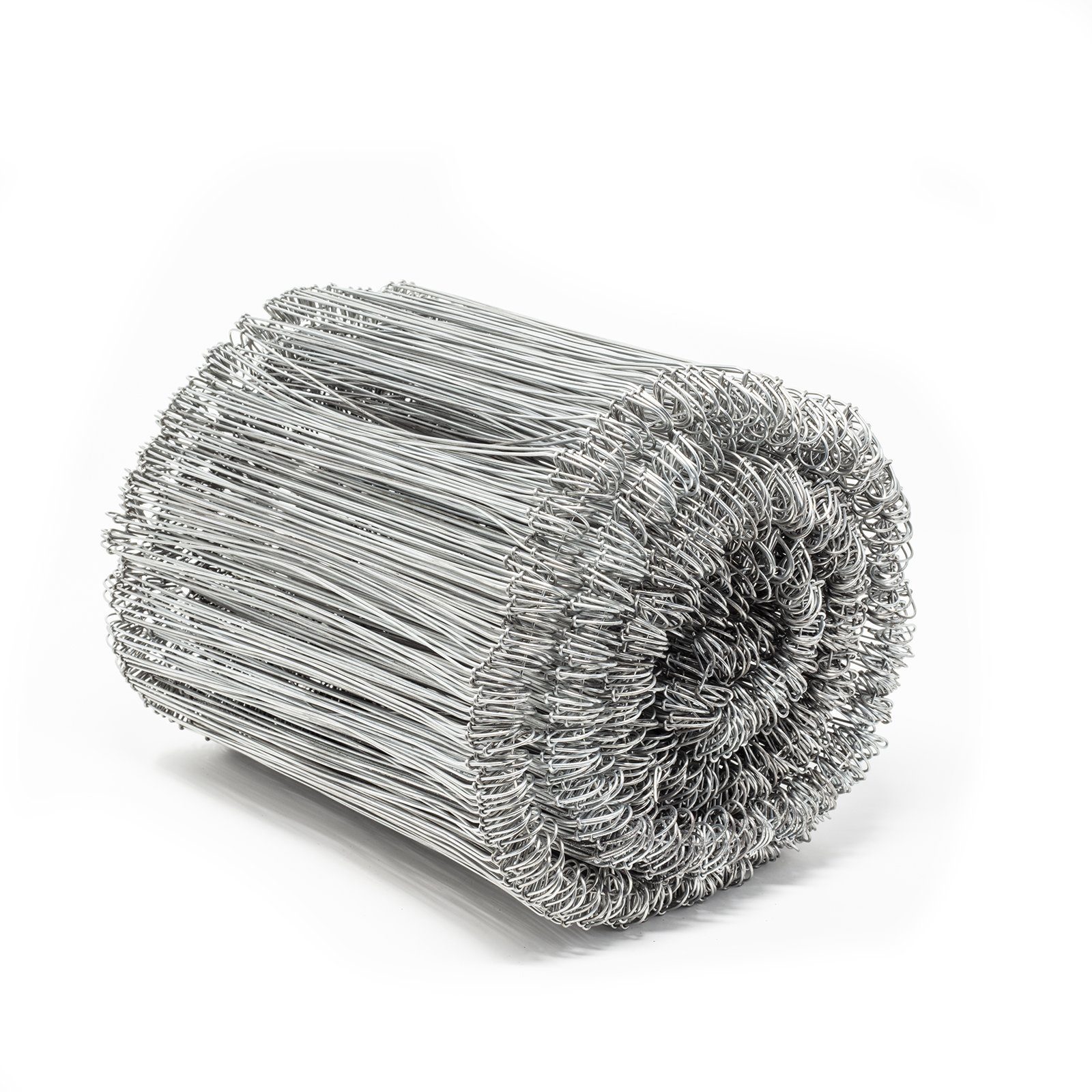 H & R GmbH Draht Ösenbindedraht Eisen verzinkt - 1,00 x 200 mm Bunde von 1000 Stück