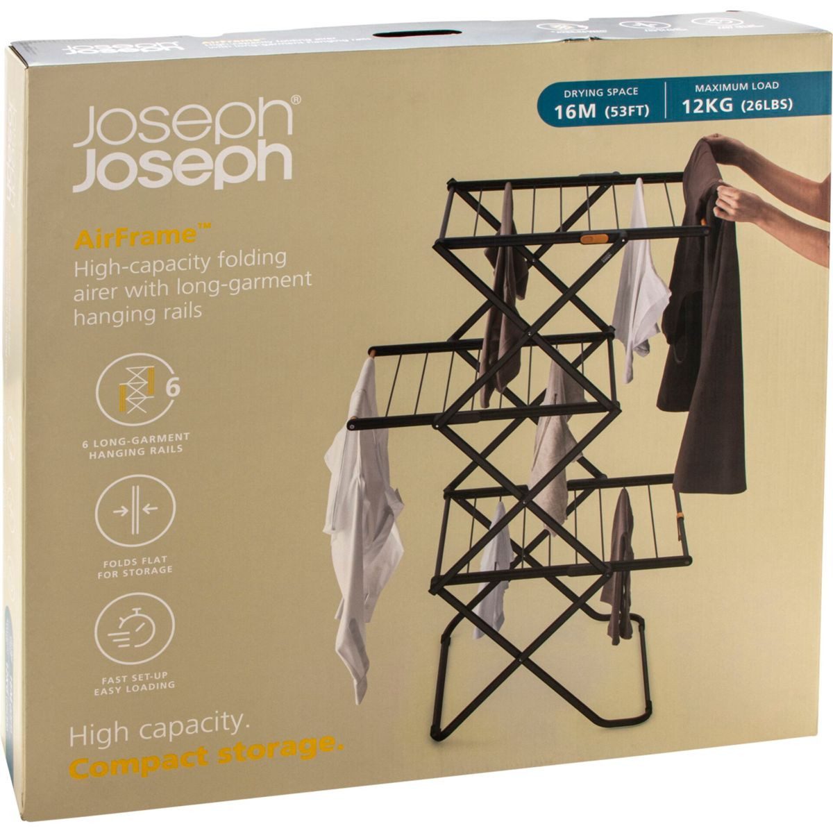 Joseph Joseph Wäschekorb AirFrame Wäscheständer