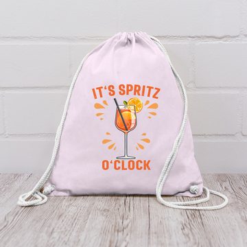 Shirtracer Turnbeutel Its Spritz o Clock Lustiges Geschenk Aperol Spritz Kostüm Fasching Ape, Karneval & Fasching