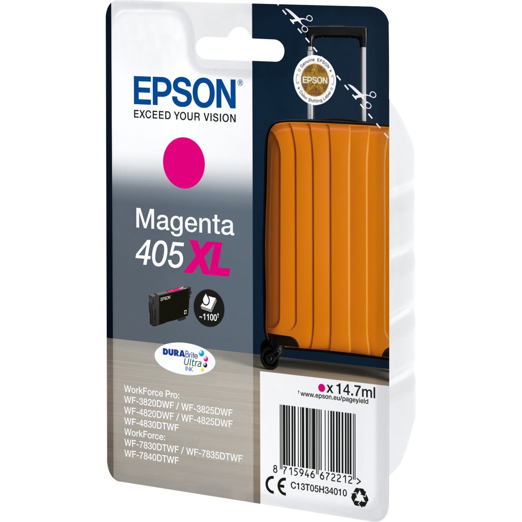 Epson Epson Tinte magenta 405XL (C13T05H34010) Tintenpatrone