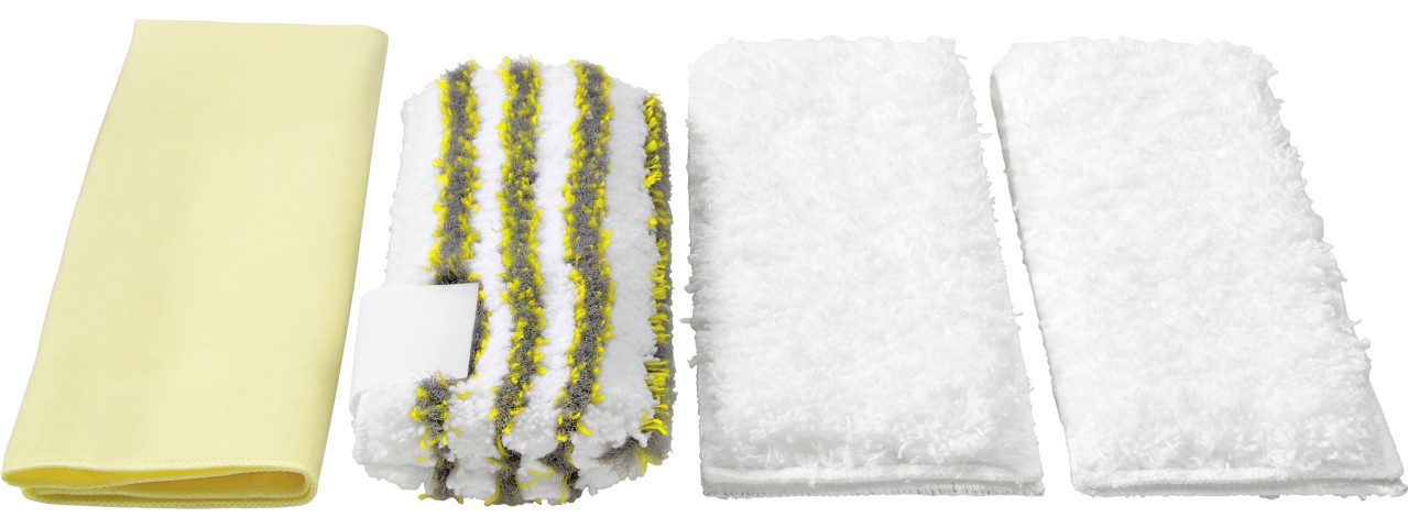 KÄRCHER Dampfreiniger Kärcher Tuchset Steam+Clean Bad für Dampfreiniger von Karcher