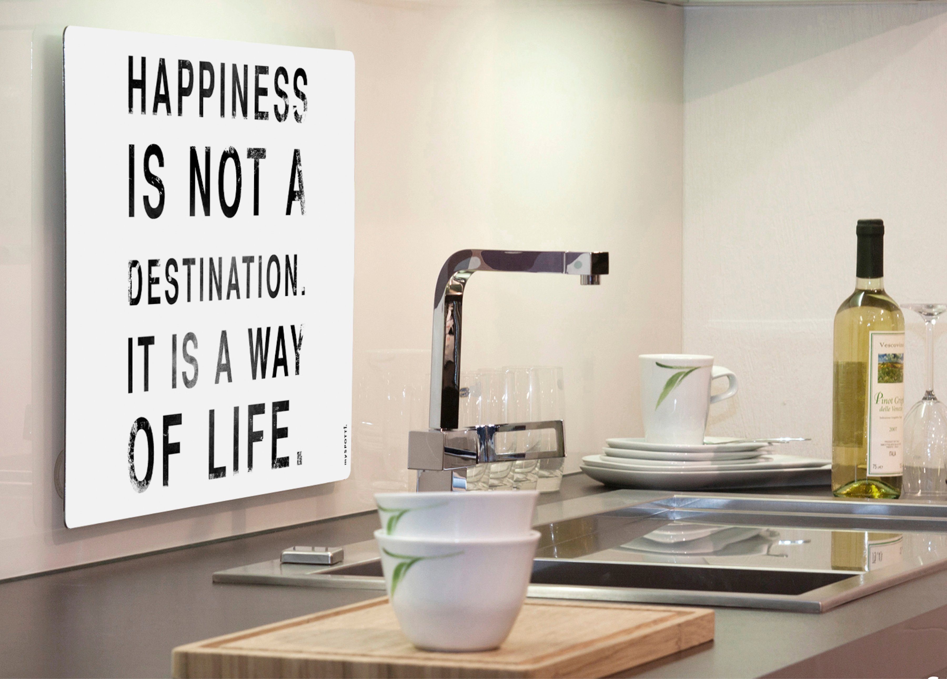 Happiness MySpotti pop, Küchenrückwand