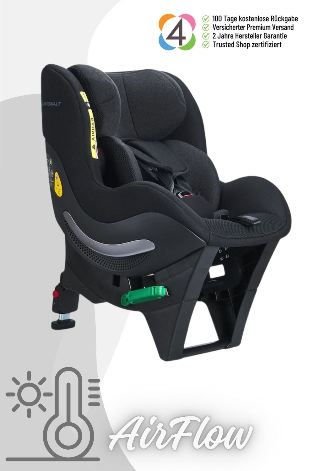 Autokindersitz Sky AirFlow Reboard Kindersitz (0-25 kg)