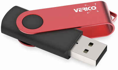 Verico VERICO USB 3.1 Stick Flip TR01, 128 GB, rot USB-Stick