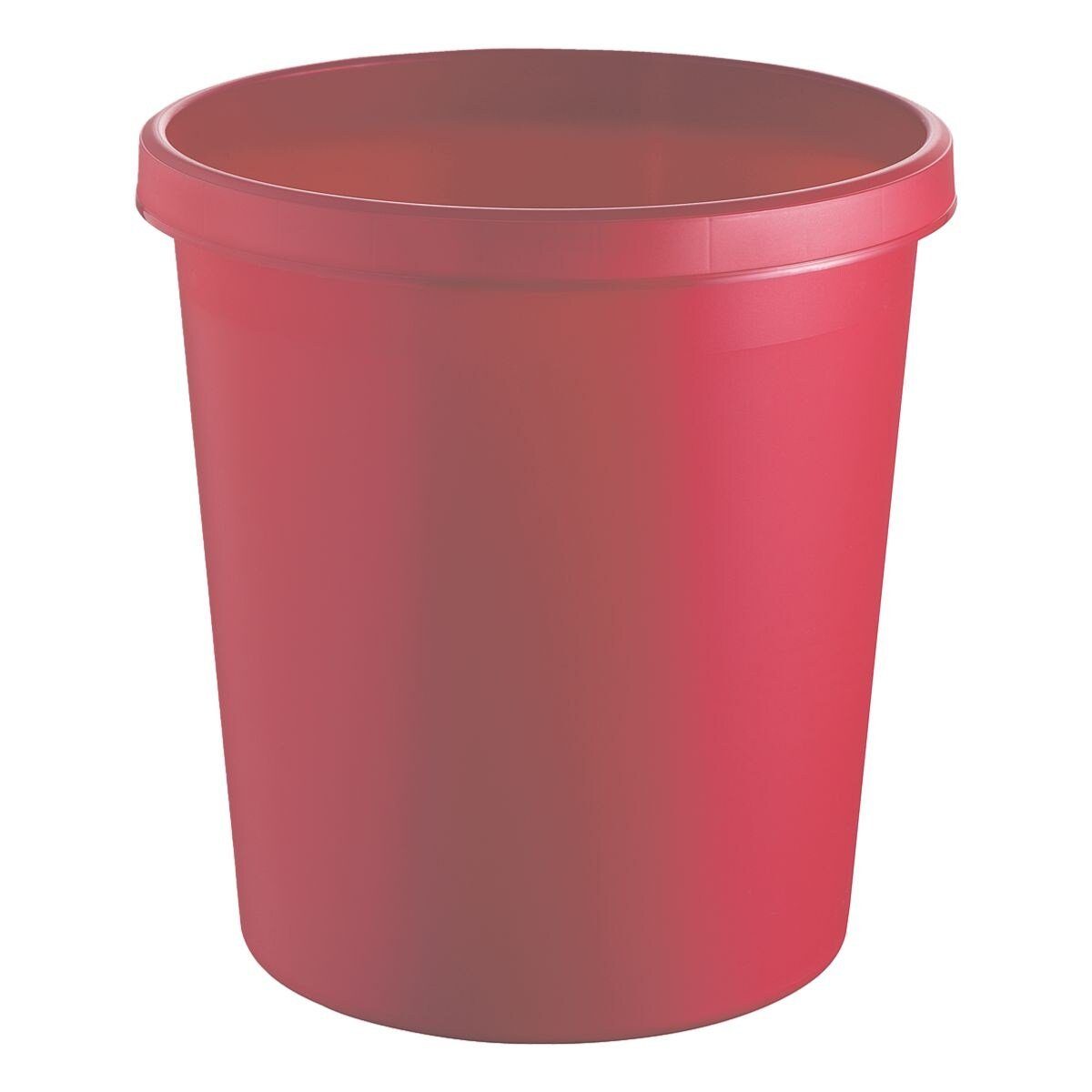 helit Papierkorb , the german, , 18 Liter, PE, rot
