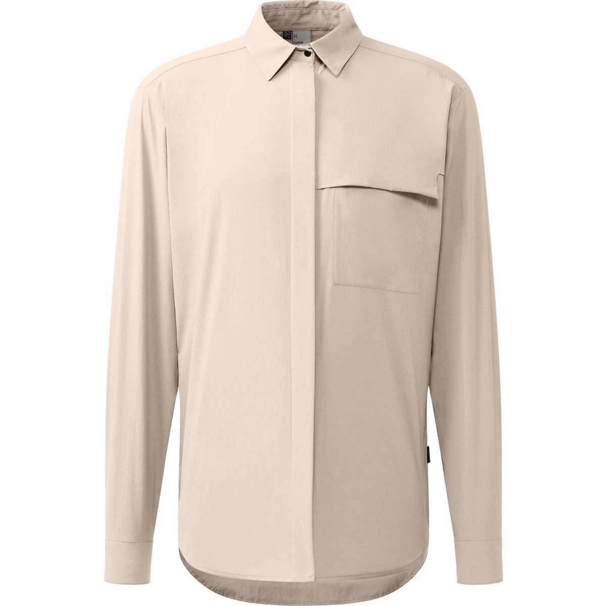 Haglöfs Outdoorbluse Salo Shirt II Men Funktionales Herrenhemd für Outdoor-Aktivitäten, schnelltrocknend und
