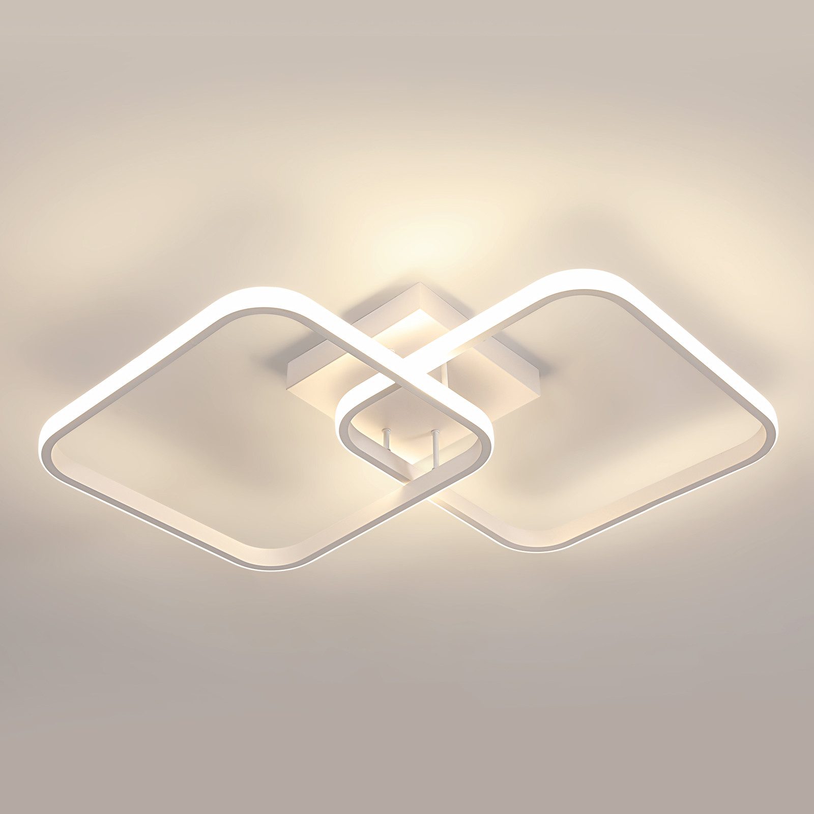 Goeco Deckenleuchte LED Deckenlampe, Quadratisch, 42 günstig online kaufen