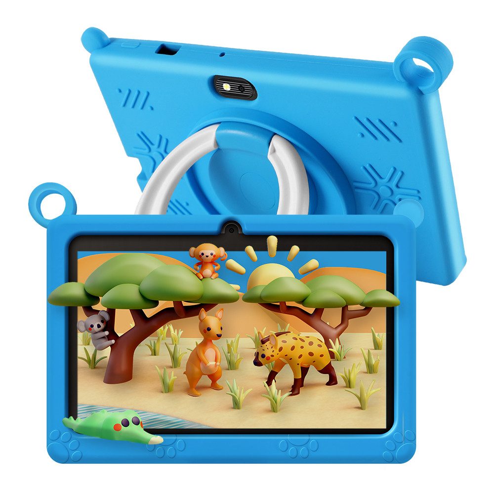 XGODY Kinder Tablet 7 Zoll Tablet (7", 32 GB, Android 12, Dual-Kamera, IPS Display Mit Kindersicherung Und Kindgerechter Hülle)