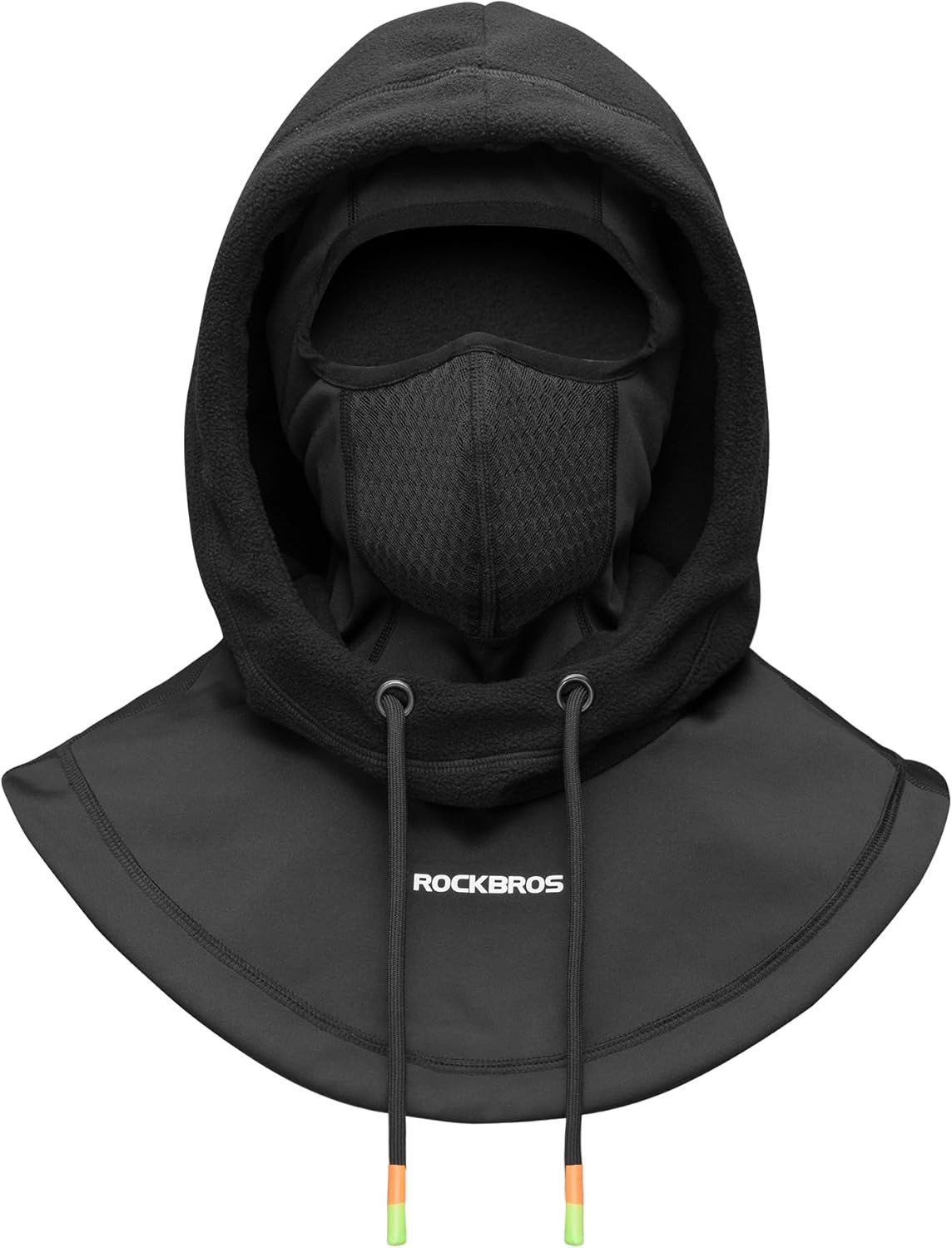 ROCKBROS Sturmhaube Winter Fleece-Balaclava mit Kapuze für Damen und Herren