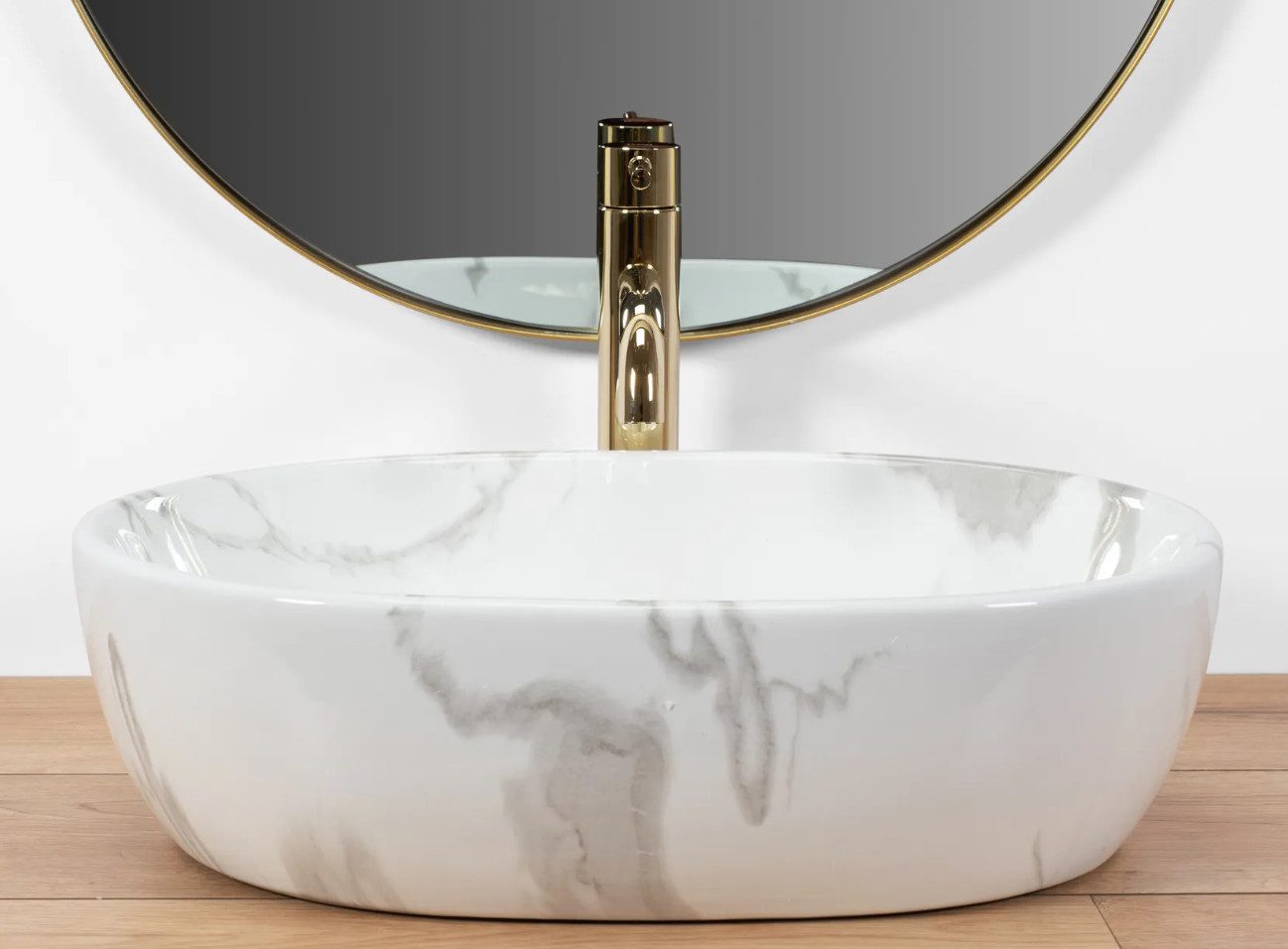 GTM Design Aufsatzwaschbecken AMELIA Modern Waschbecken günstig online kaufen