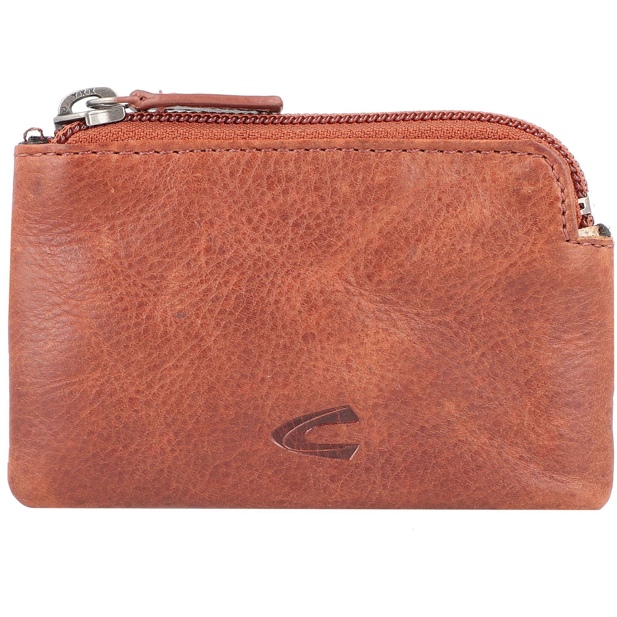 active Leder Como, cognac Schlüsseltasche camel