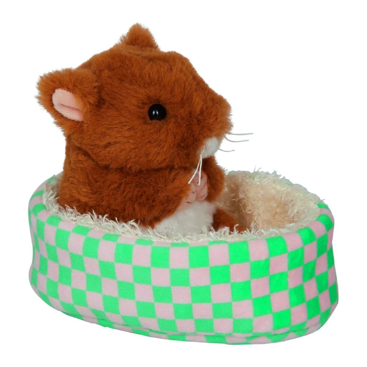 COPPENRATH DIE SPIEGELBURG Plüschfigur Die Spiegelburg 21811 - Lustige Tierparade - Goldhamster Ted im Korb