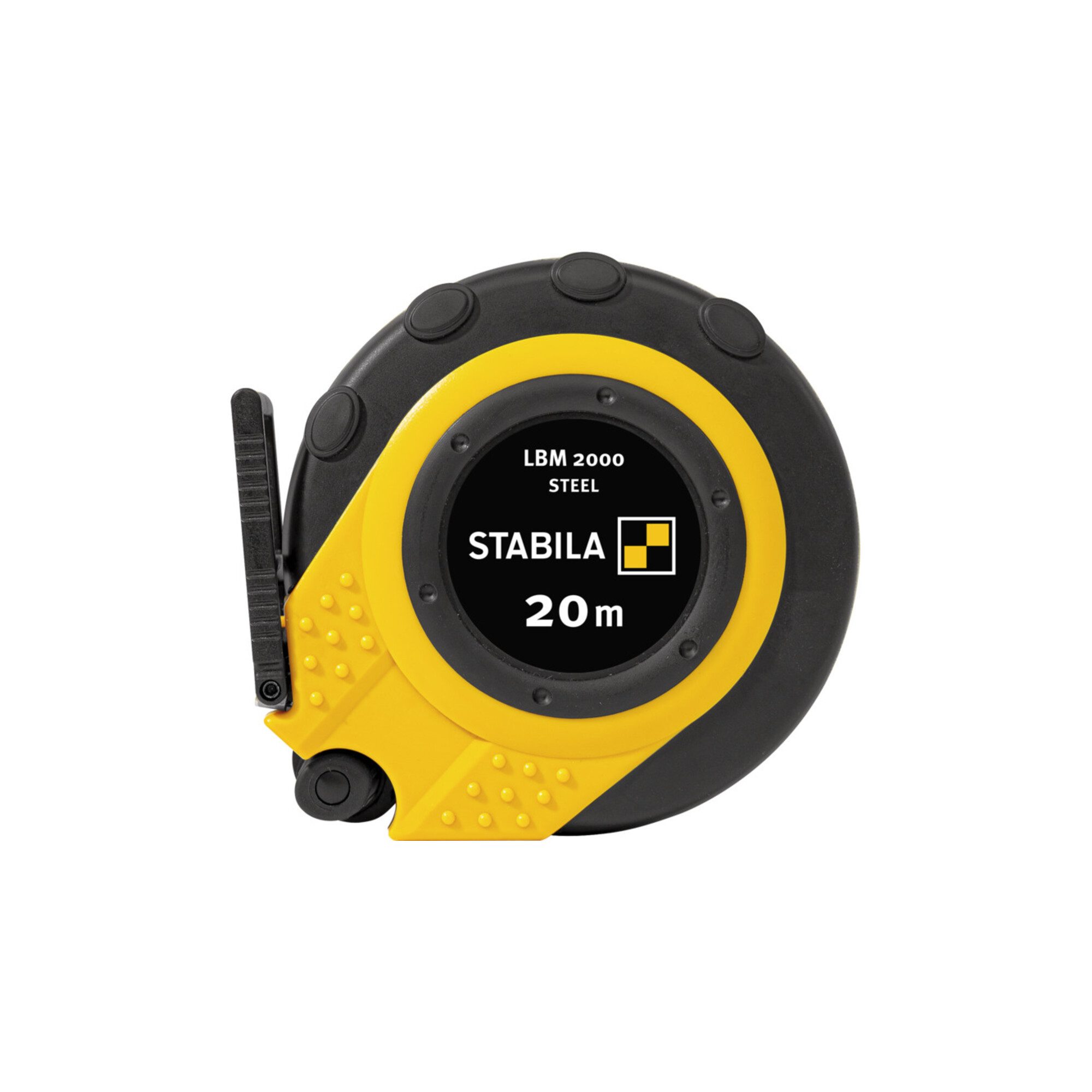 Stabila Maßband STABILA Kapselbandmaß LBM 2000, 20 m, Stahlband mit metrischer Skala