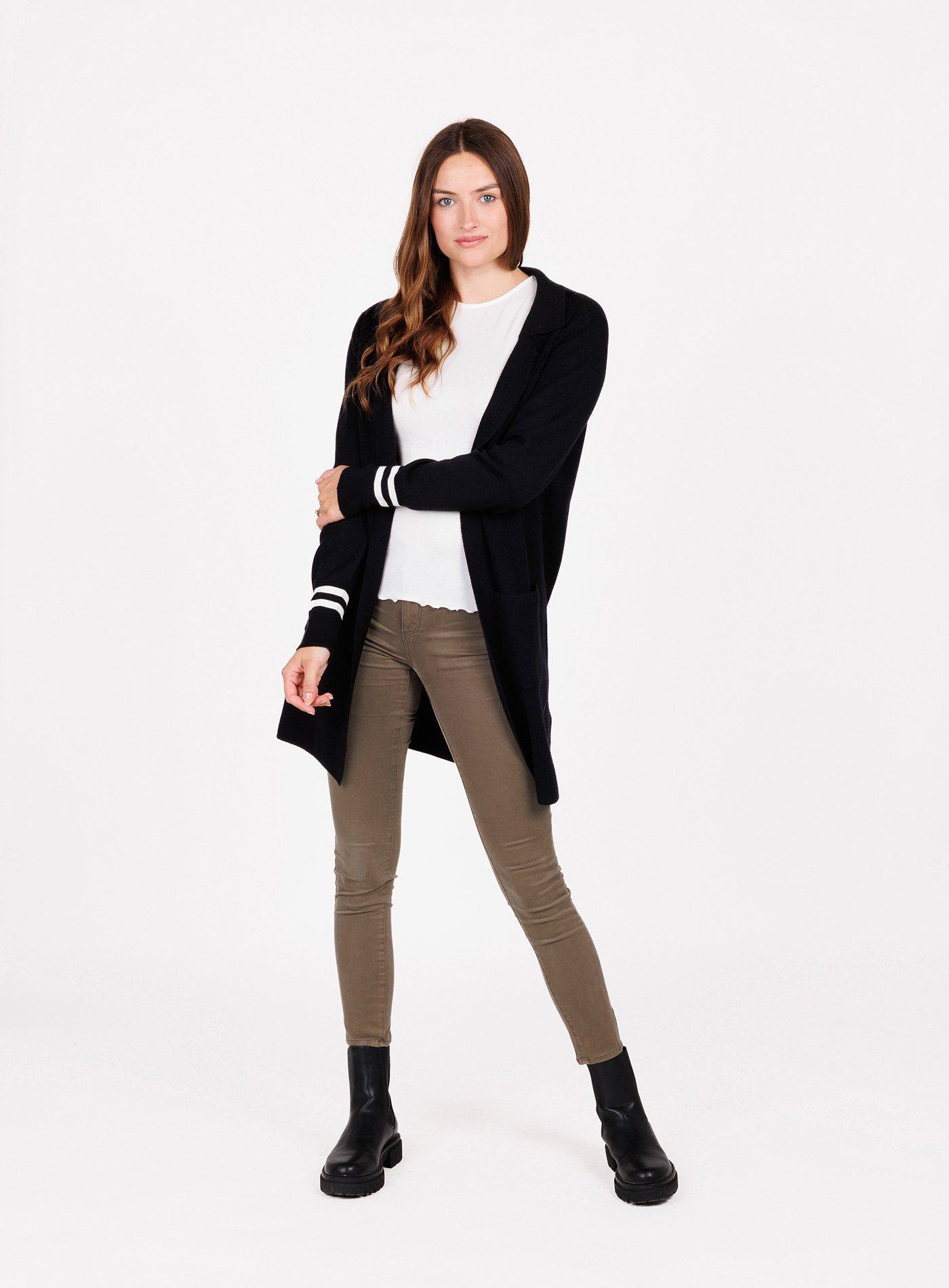 Key Largo Longstrickjacke WKN COLLEGE jacket günstig online kaufen