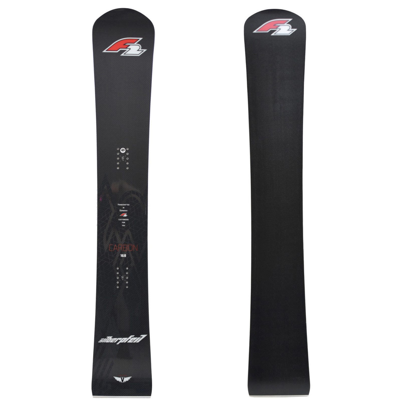 F2 Snowboard F2 Snowboard Silberpfeil Carbon Vantage Race 162 cm Schwarz 2024/25