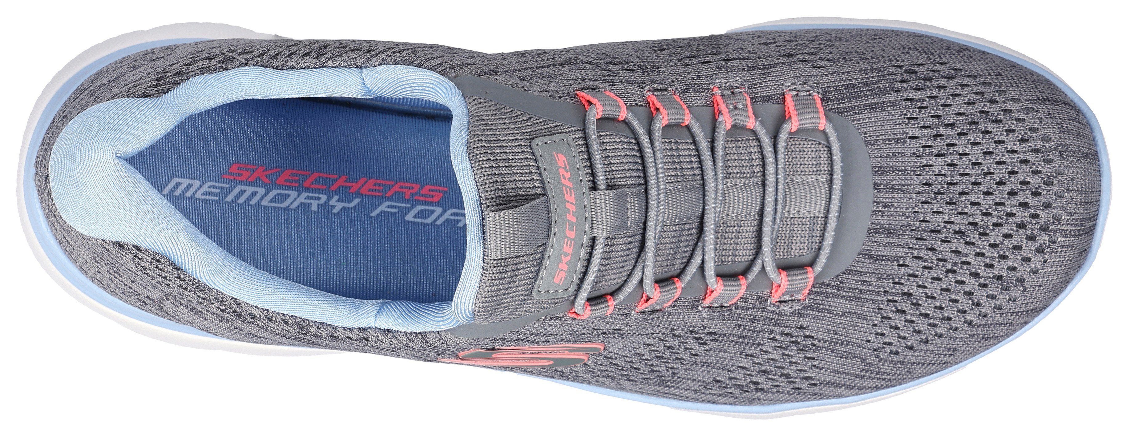 Skechers SUMMITS-FUN FLARE Slip-On Sneaker Trainingsschuh in veganer Verarbeitung – Bild 5 von 5