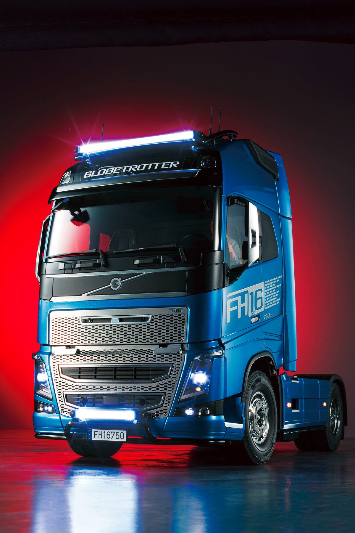 Tamiya RC-Buggy Tamiya RC Truck Volvo FH16 XL 750 4x2 1:14 Bausatz