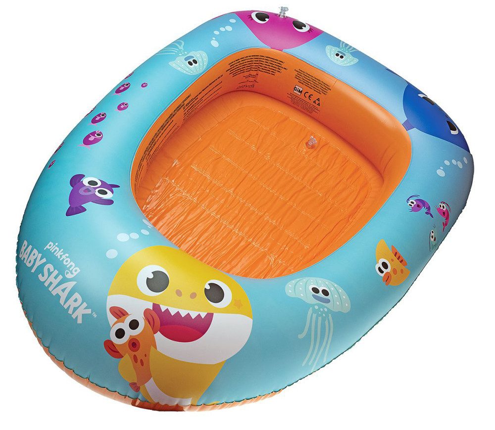 Baby Shark Schwimmring Baby Shark Adventure aufblasbares Boot 102x69 cm (1-tlg)