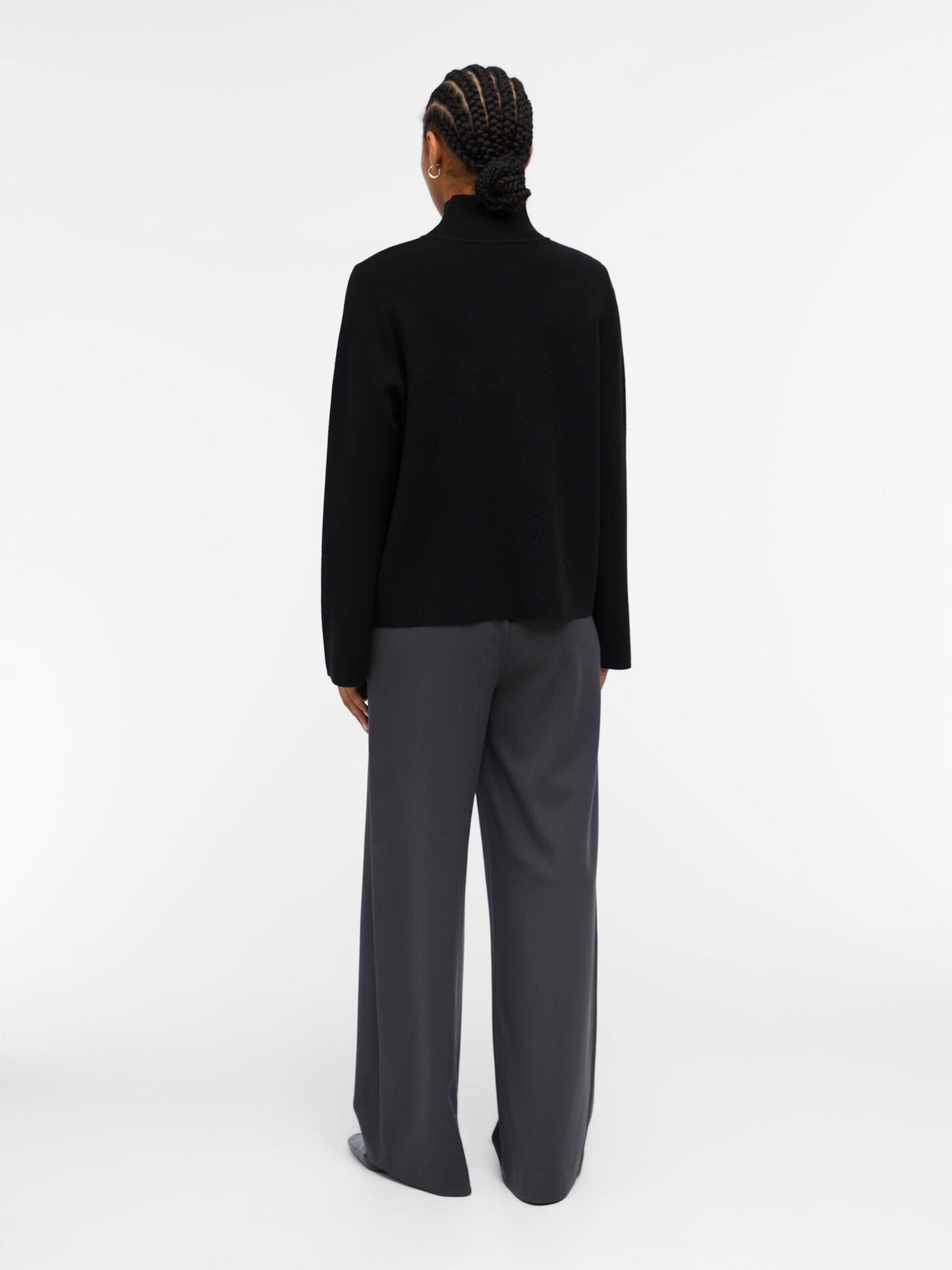 Object Strickpullover OBJReynard (1-tlg) Plain/ohne Details günstig online kaufen