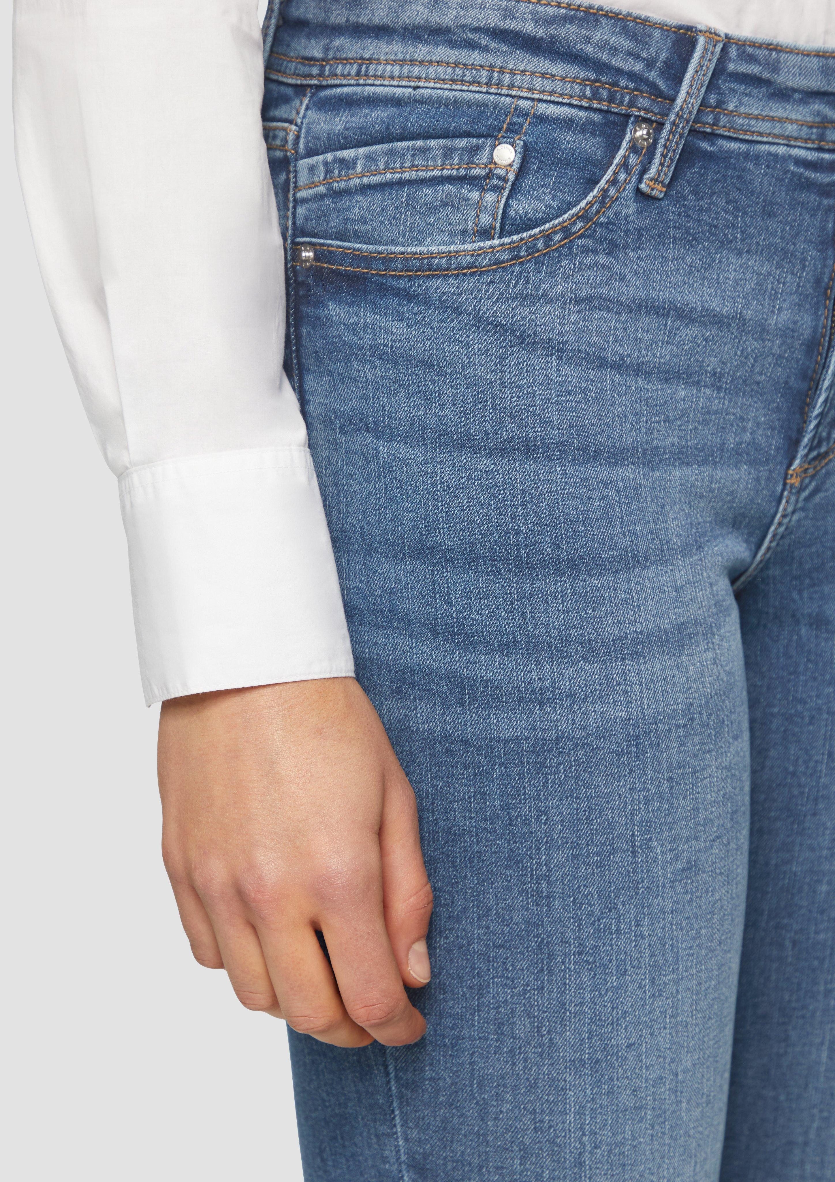 s.Oliver 5-Pocket-Jeans Jeans Betsy / Slim günstig online kaufen