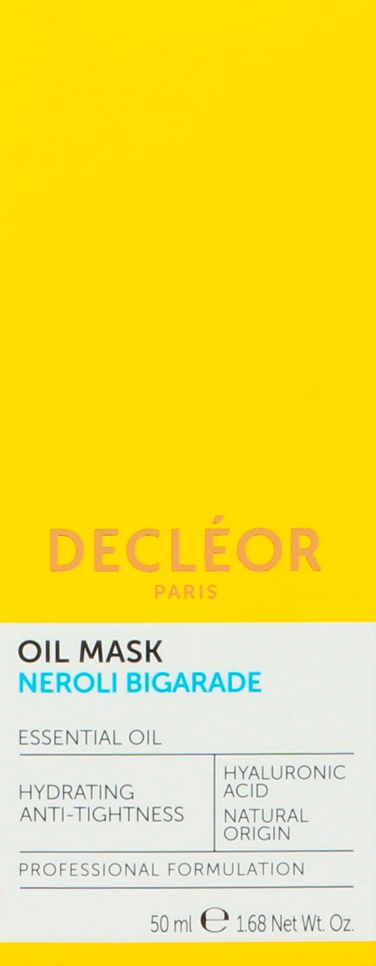 Neroli Bigarade 1-tlg. Mask Gesichtsmaske Decléor Packung, Oil