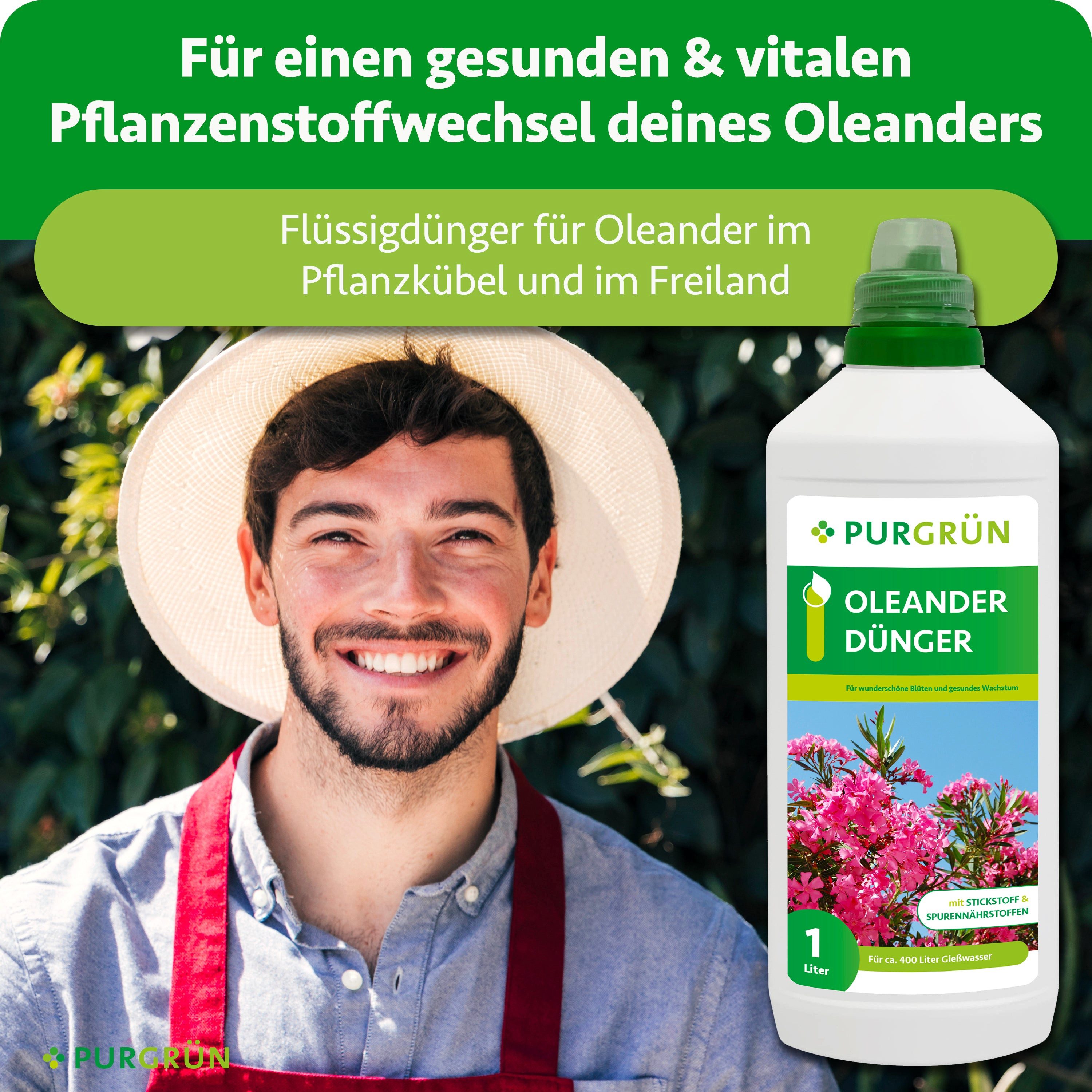 Purgrün Blumendünger Purgrün Oleander Dünger, NPK günstig online kaufen