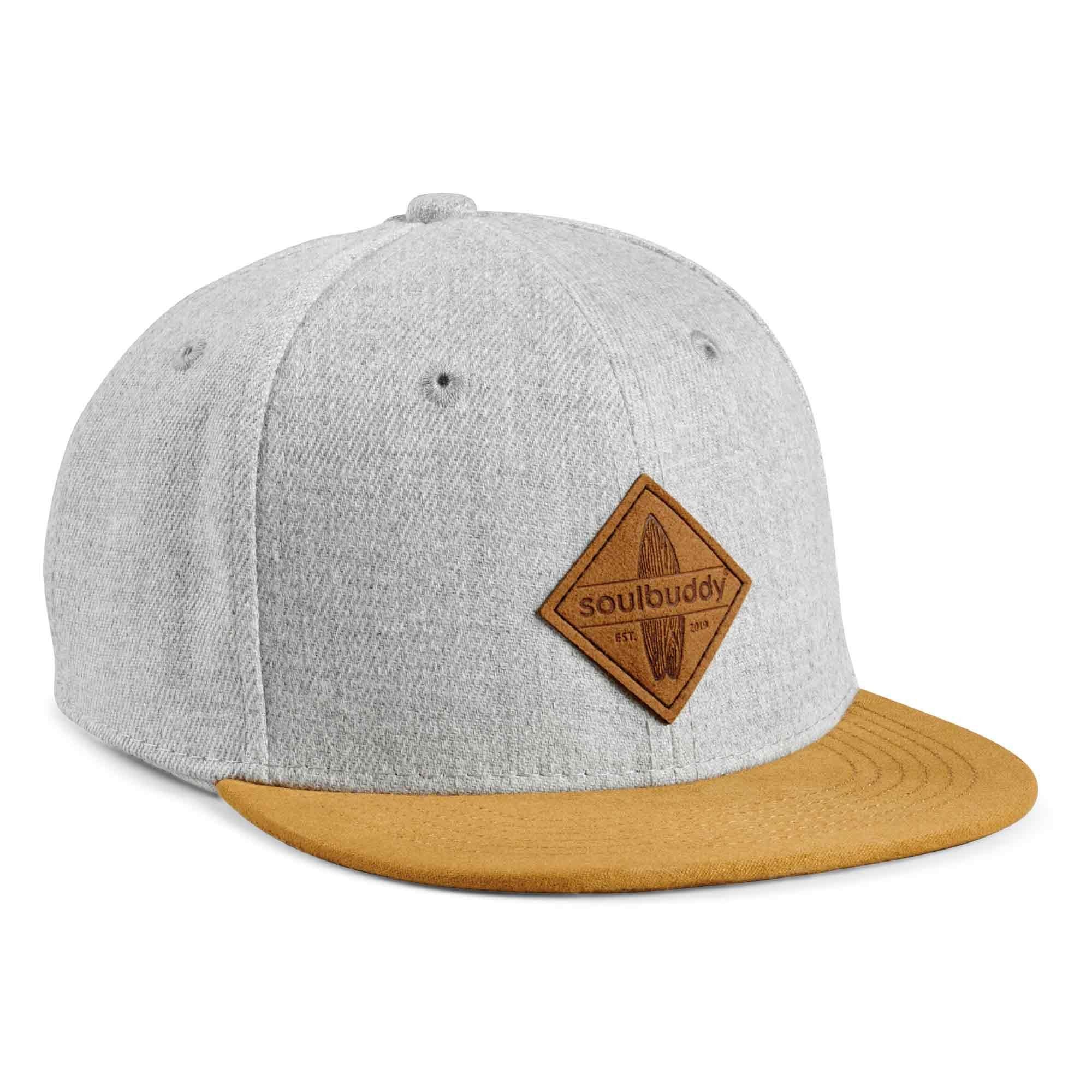 Soulbuddy Snapback Cap Kinder Cap, Basecap Kinder, Cap für Jungen & Mädchen, Cappy Kinder (Für Kita, Kindergarten & Schule, Minimalisches Design) 3 Kids Größen verfügbar