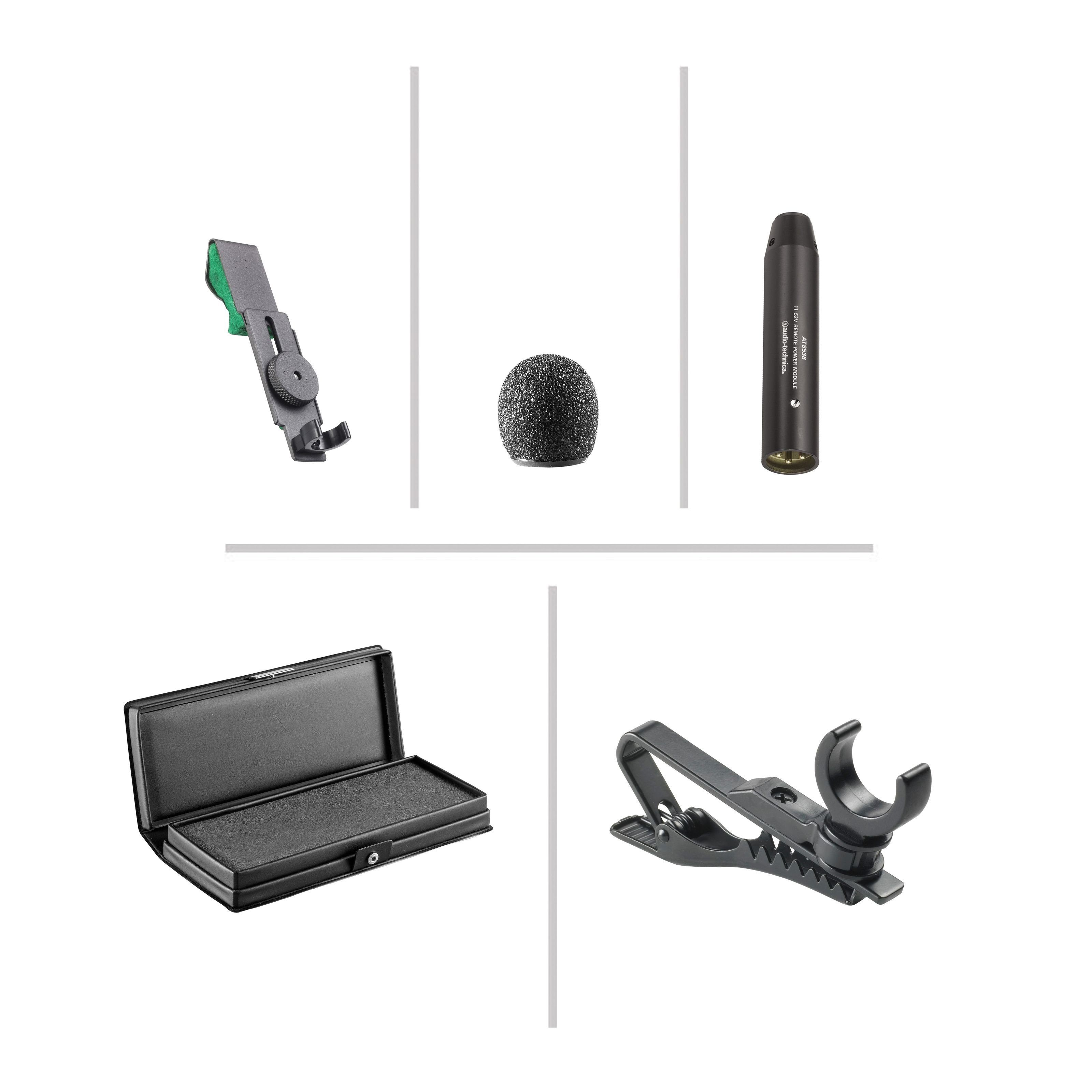 audio-technica Mikrofon (AT831R Mini Kondensatormikro mit Nieren-Charakteristik), AT831R Mini Kondensatormikro mit Nieren-Charakteristik -
