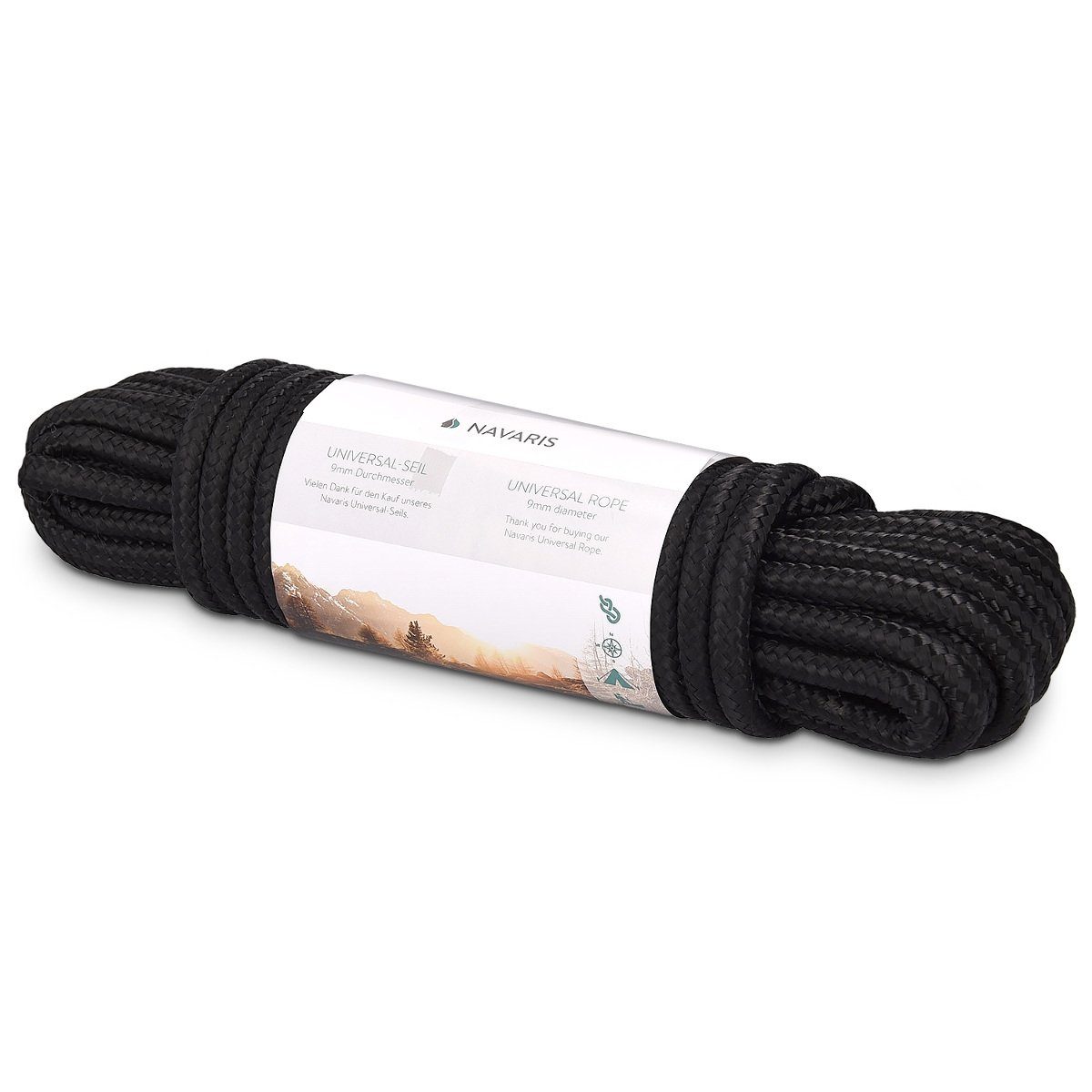 Navaris Allzweck Tau Survival Outdoorseil - 15m - Kein Kletterseil Seil (1- günstig online kaufen