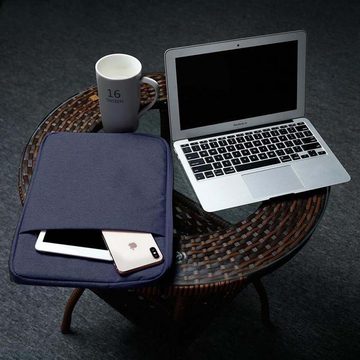 Cadorabo Laptoptasche Laptop / Tablet Tasche 15.6 Zoll, Laptoptasche - Stoff - 15,6 Zoll