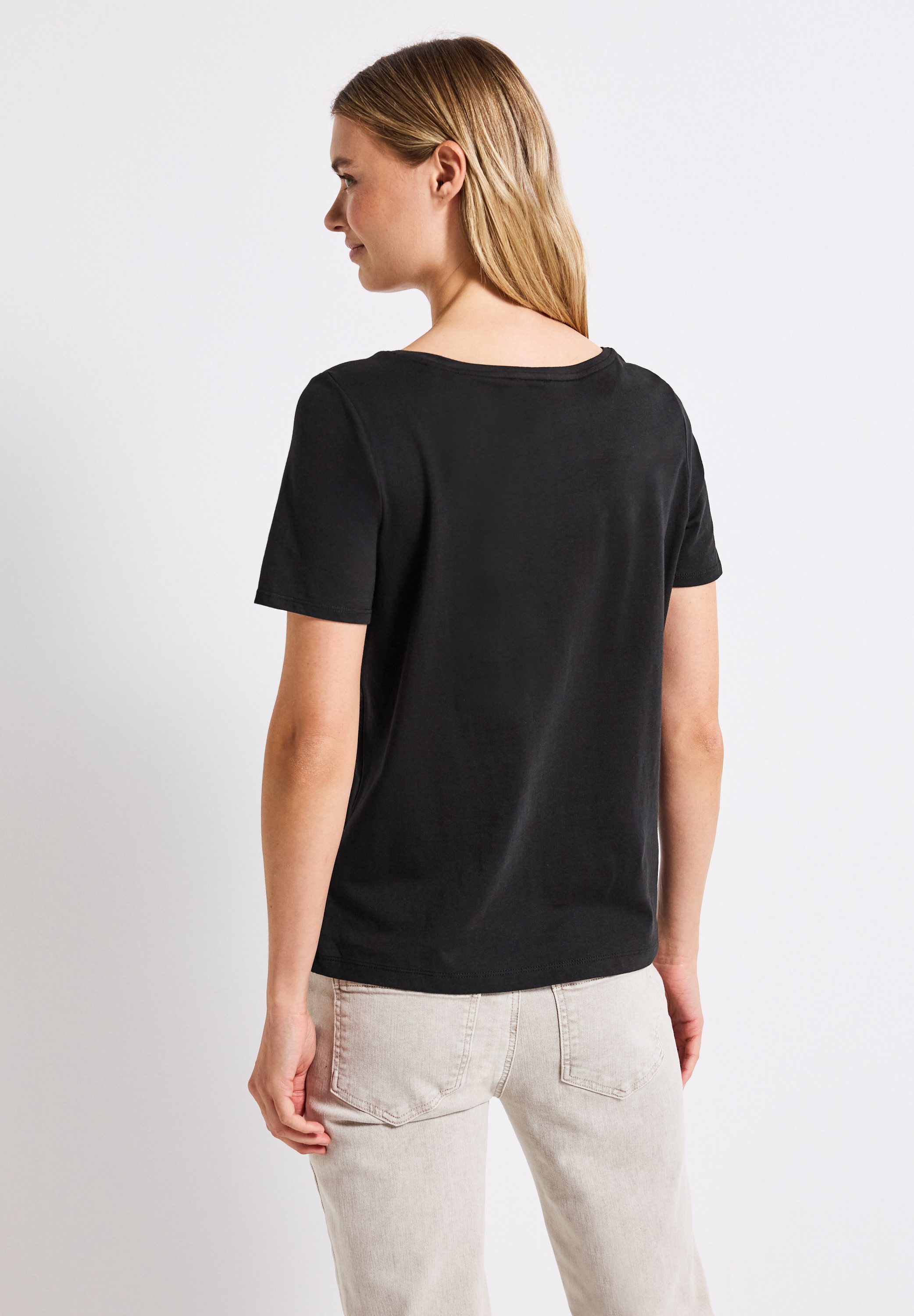STREET ONE T-Shirt, aus reiner Baumwolle günstig online kaufen