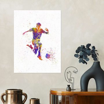 Posterlounge Wandfolie nobelart, Fußballspieler XV, Jungenzimmer Illustration