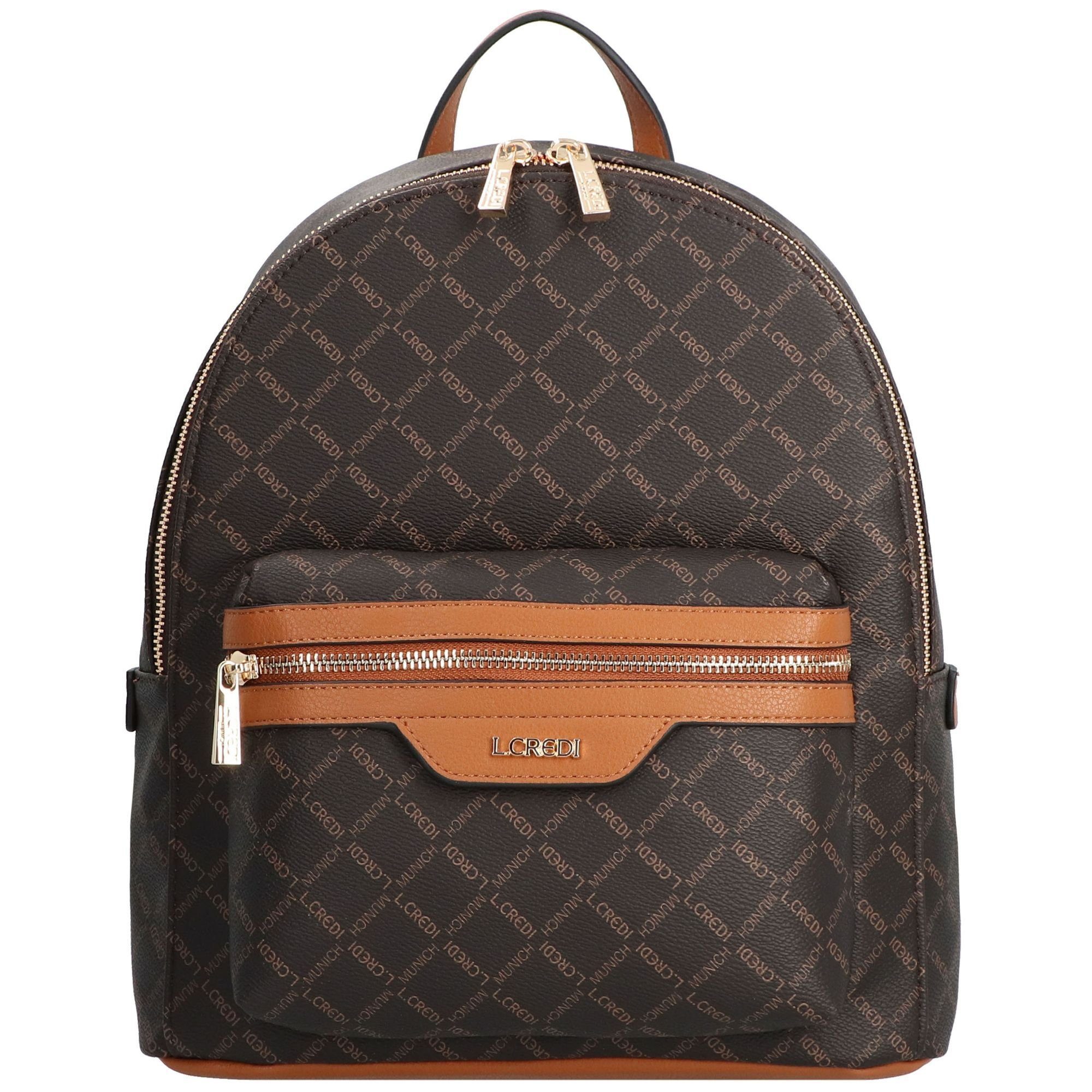 L. CREDI Cityrucksack Filiberta, Polyurethan günstig online kaufen