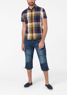 TIMEZONE Jeansshorts Shorts 3/4 Denim Pants loose Fit Mid Waist Jeansshorts 7312 in Blau-2