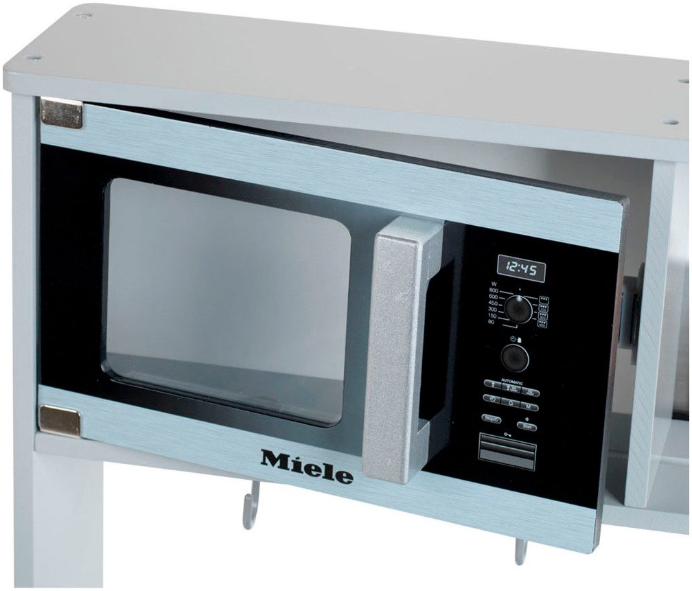 Klein Spielküche Miele MDF, mit Zubehör aus Holz und Metall